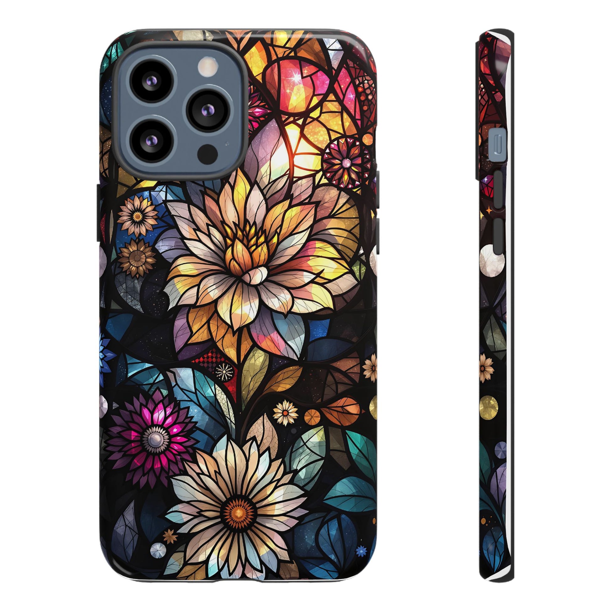 Floral Phone Case - Vibrant Petal Pattern, Tough Protection, Stylish Accessory, Gift for Nature Lovers, Eco-Friendly Design, Floral Art