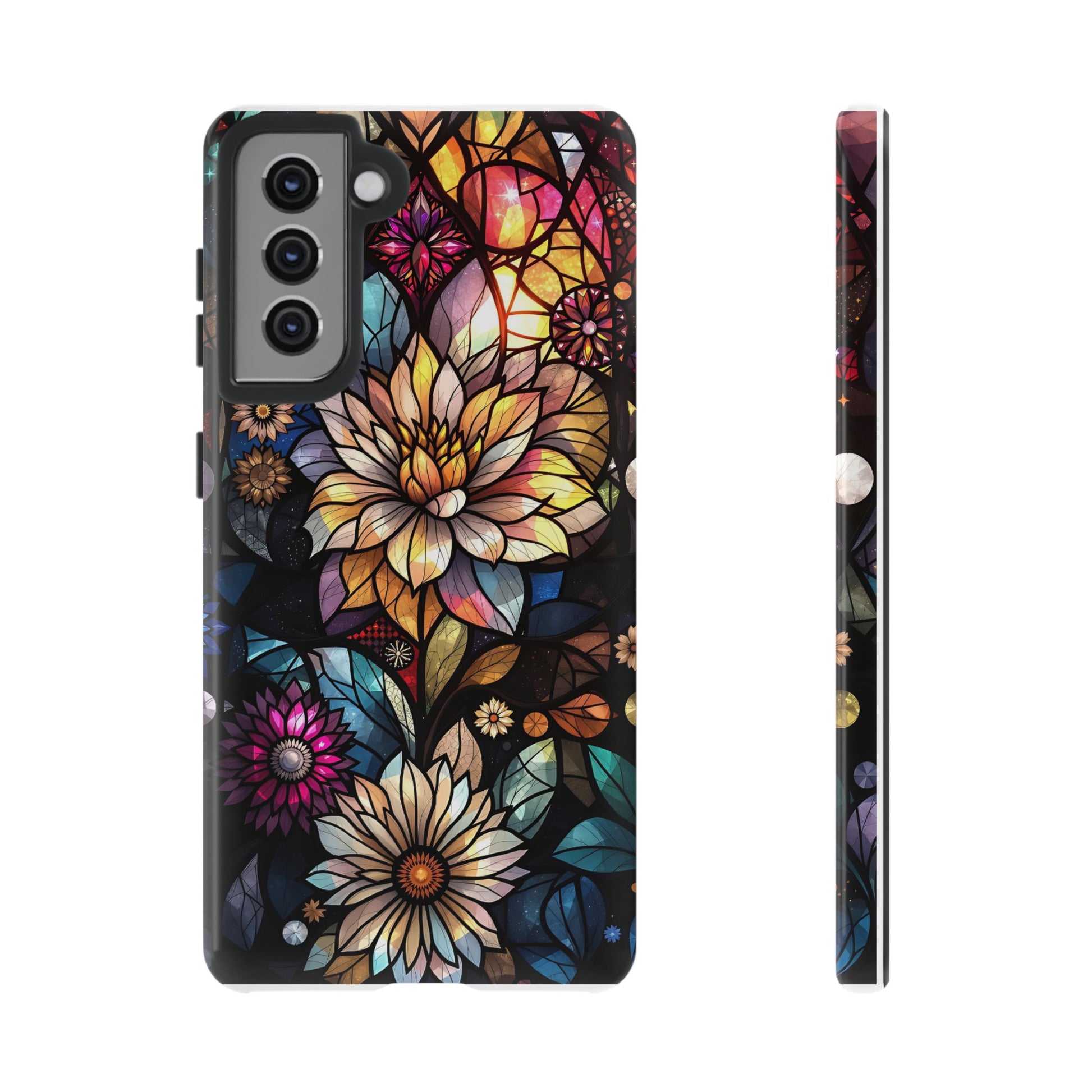 Floral Phone Case - Vibrant Petal Pattern, Tough Protection, Stylish Accessory, Gift for Nature Lovers, Eco-Friendly Design, Floral Art