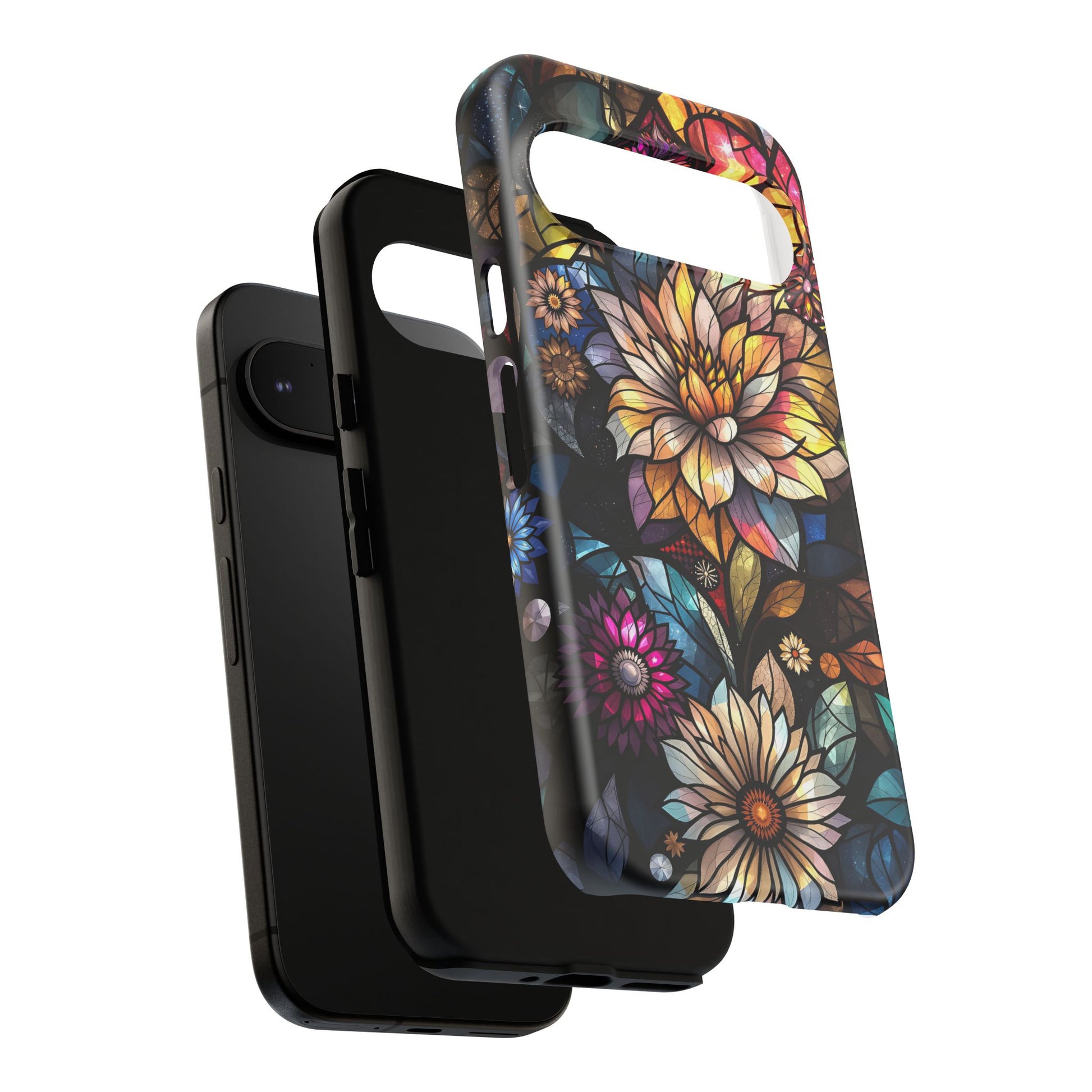 Floral Phone Case - Vibrant Petal Pattern, Tough Protection, Stylish Accessory, Gift for Nature Lovers, Eco-Friendly Design, Floral Art
