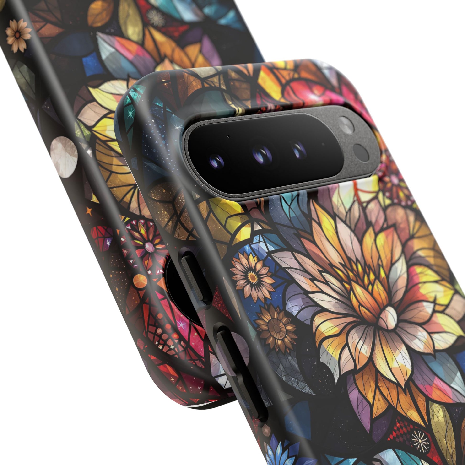 Floral Phone Case - Vibrant Petal Pattern, Tough Protection, Stylish Accessory, Gift for Nature Lovers, Eco-Friendly Design, Floral Art