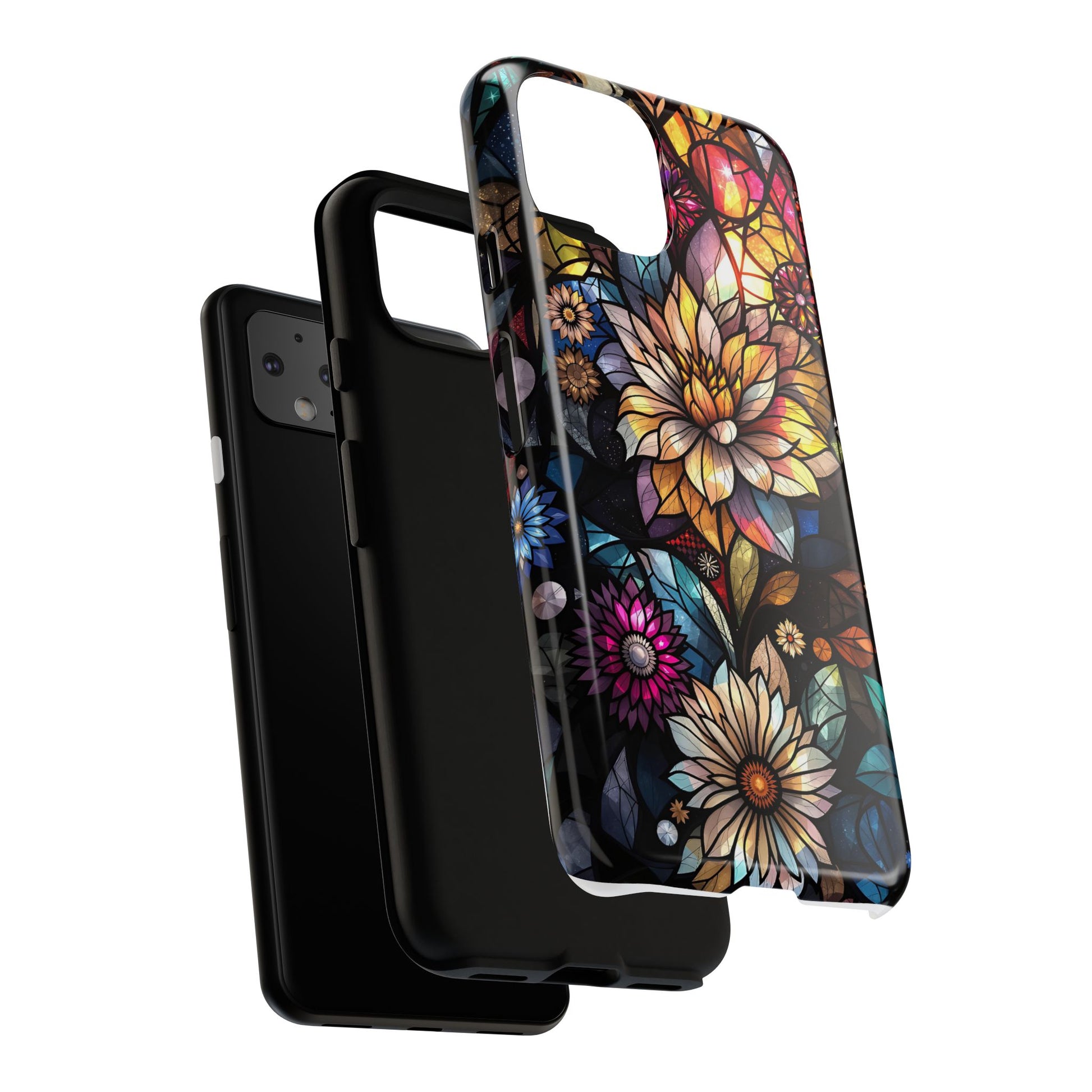 Floral Phone Case - Vibrant Petal Pattern, Tough Protection, Stylish Accessory, Gift for Nature Lovers, Eco-Friendly Design, Floral Art