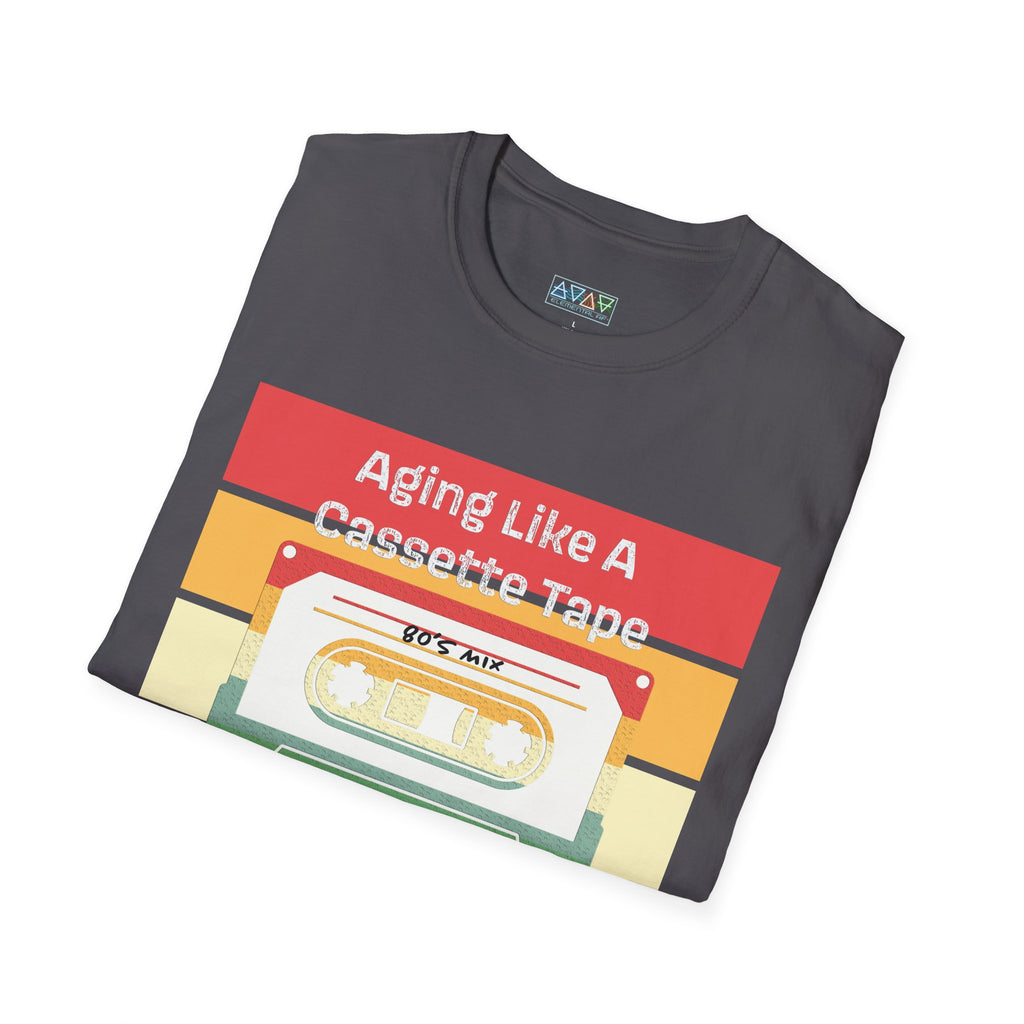 Retro Cassette Tape T-Shirt | Nostalgic Music Vibes, Fun Gift for Music Lovers, Casual Outfit, Birthday Present, Unisex Graphic Tee