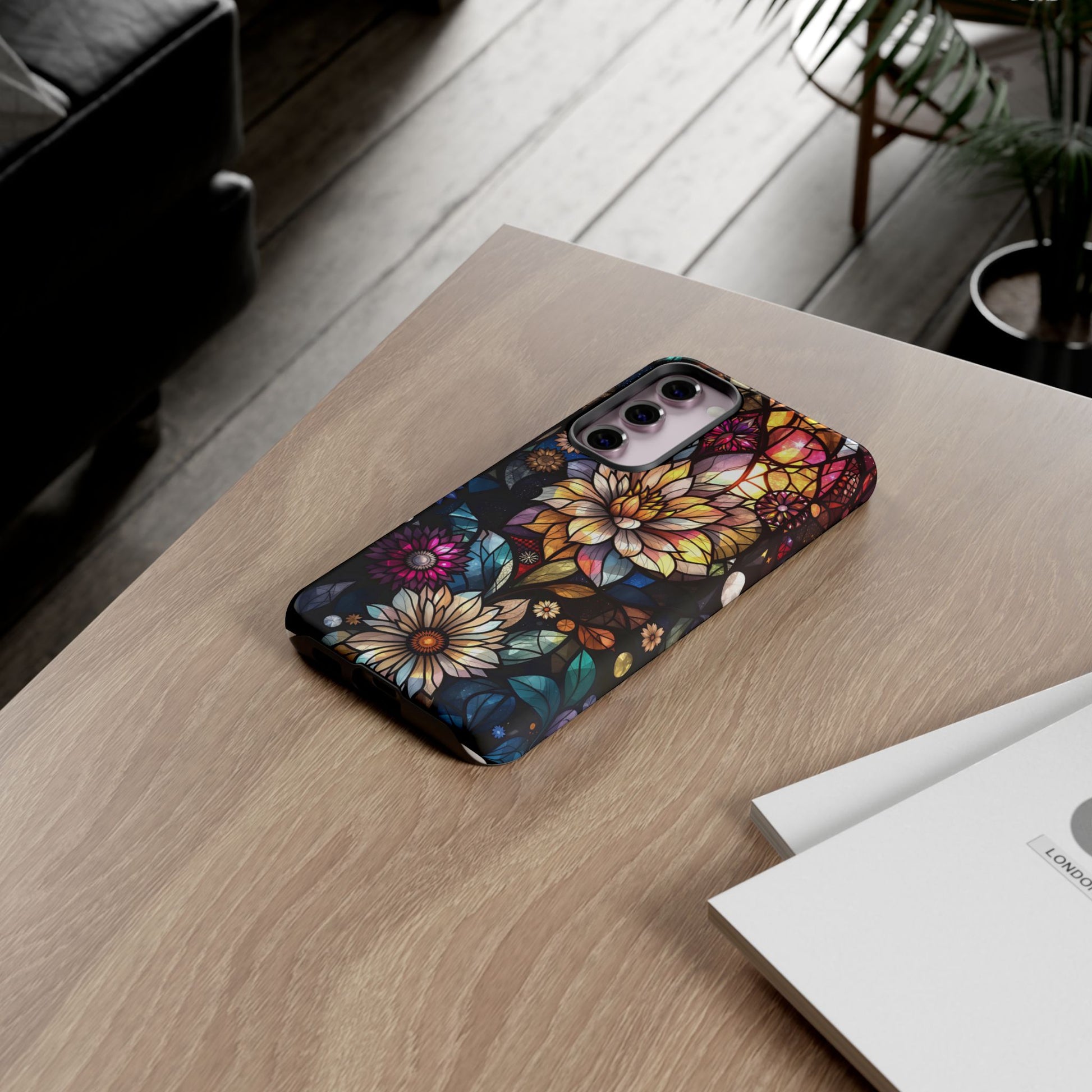 Floral Phone Case - Vibrant Petal Pattern, Tough Protection, Stylish Accessory, Gift for Nature Lovers, Eco-Friendly Design, Floral Art