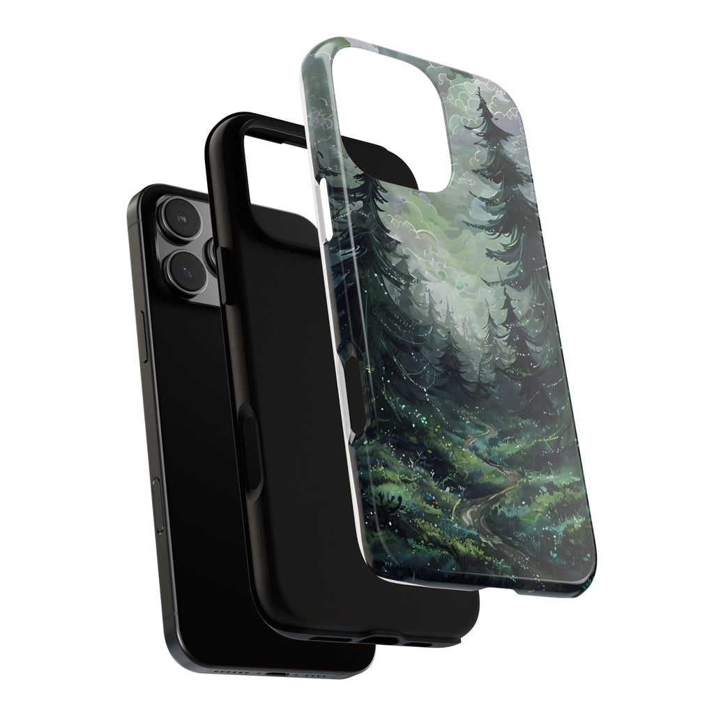 Phone Case, Whimsical Enchanted Forest, Tough Protective Cover, Unique Gift, Trendy