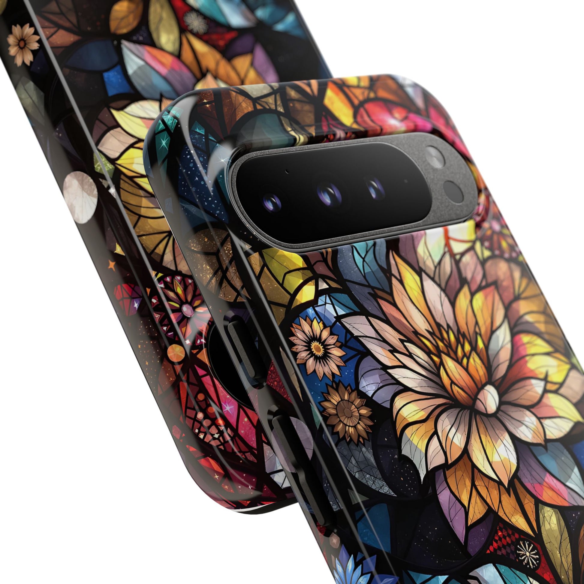 Floral Phone Case - Vibrant Petal Pattern, Tough Protection, Stylish Accessory, Gift for Nature Lovers, Eco-Friendly Design, Floral Art