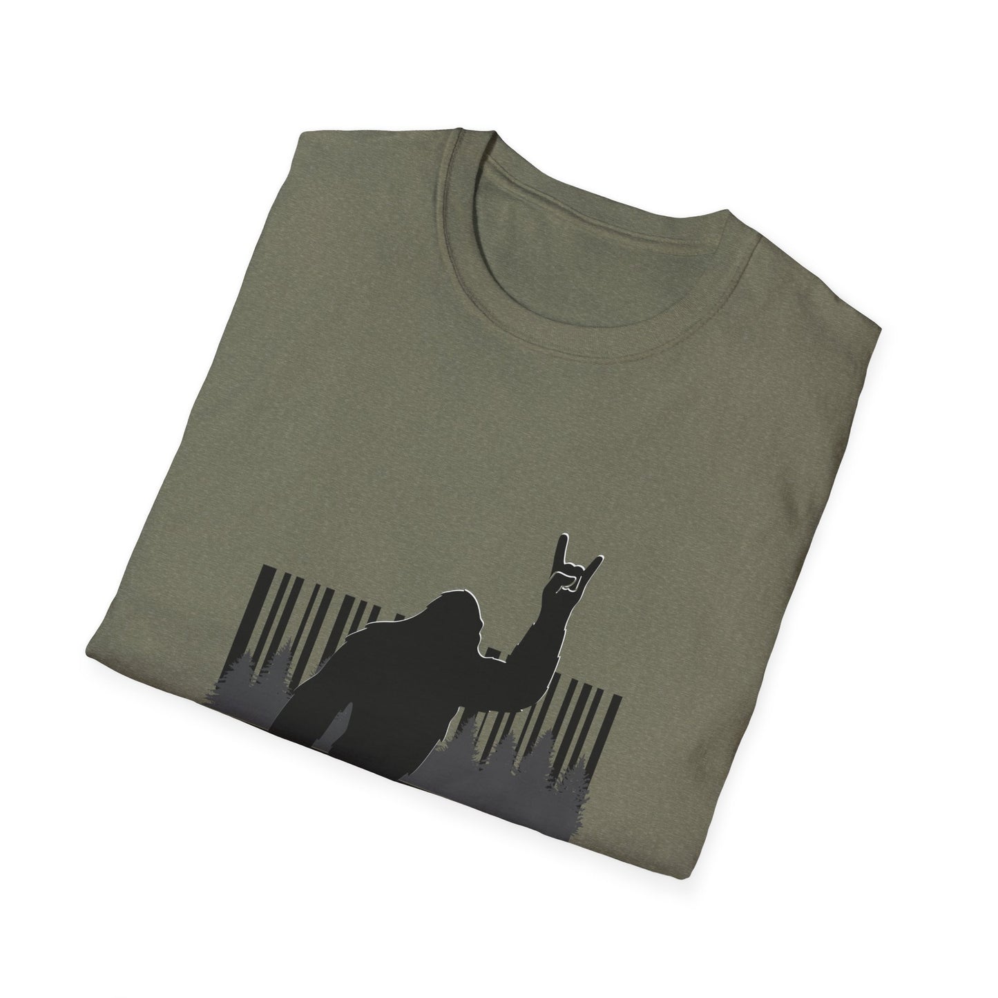 Stay Wild Bigfoot T-Shirt, Unisex Tee for Nature Lovers, Wilderness Adventure Gift, Outdoor Enthusiast Shirt, Festival Wear