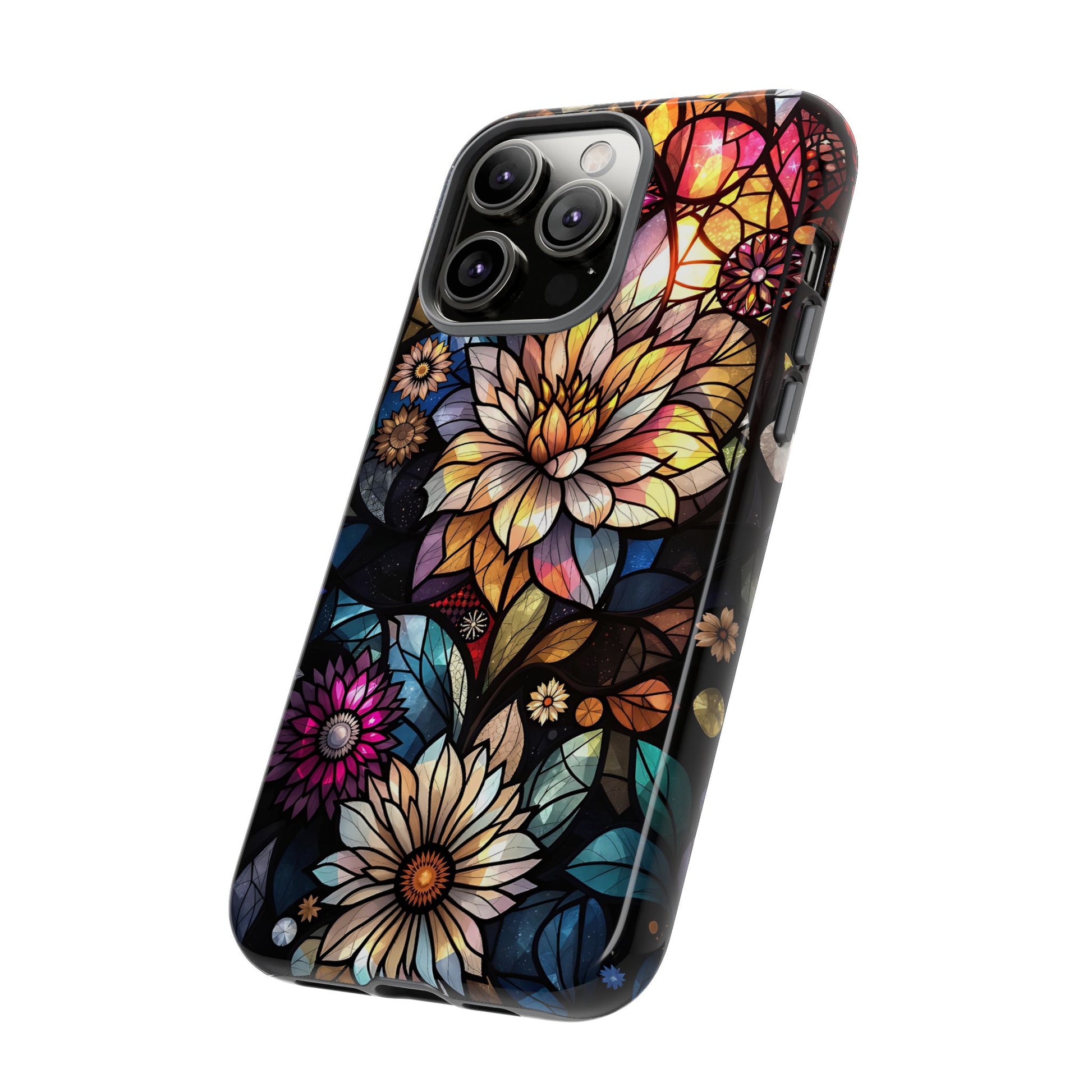 Floral Phone Case - Vibrant Petal Pattern, Tough Protection, Stylish Accessory, Gift for Nature Lovers, Eco-Friendly Design, Floral Art