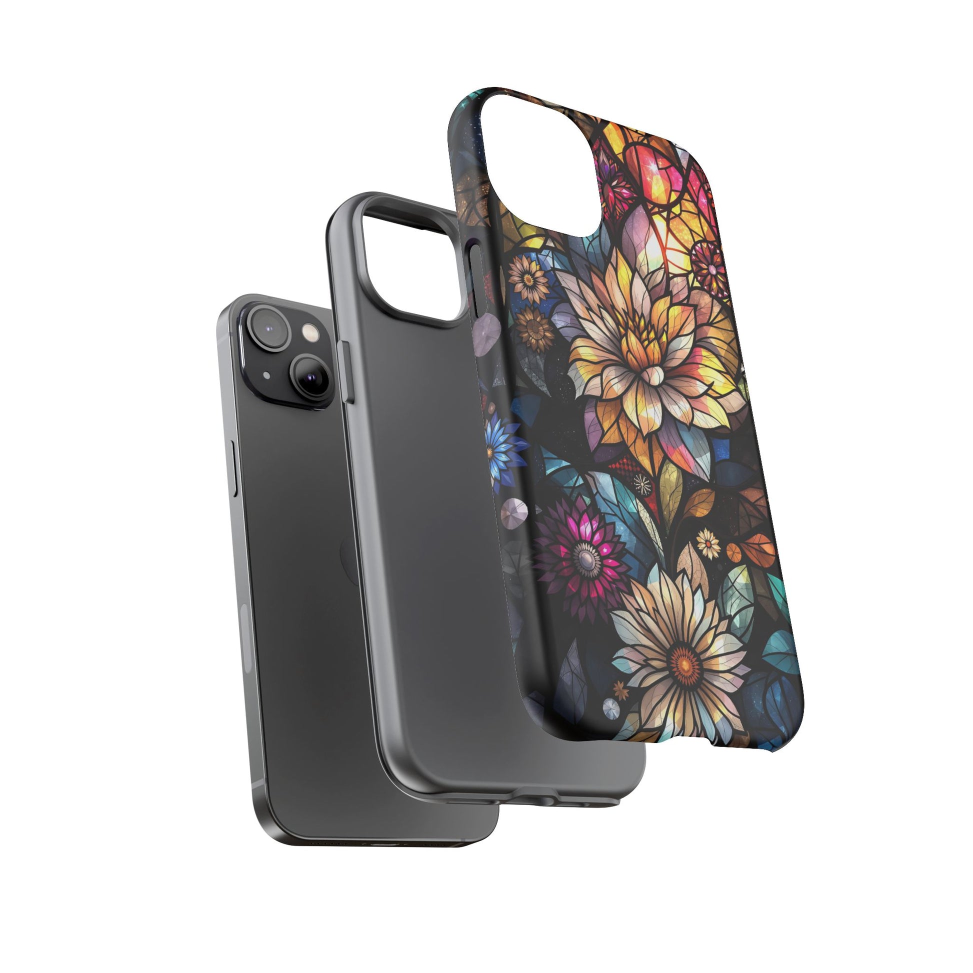 Floral Phone Case - Vibrant Petal Pattern, Tough Protection, Stylish Accessory, Gift for Nature Lovers, Eco-Friendly Design, Floral Art
