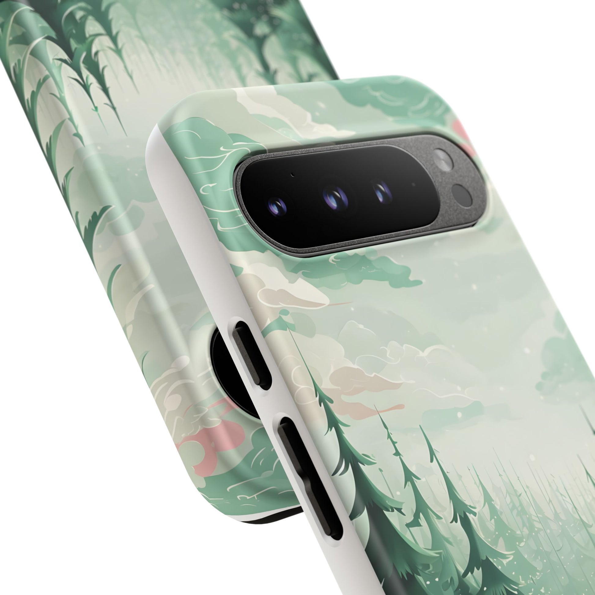 Phone Case, Tough Cover, Whimsical Enchanted Forest, Protective Phone Accessories, Forest Theme Phone Skin