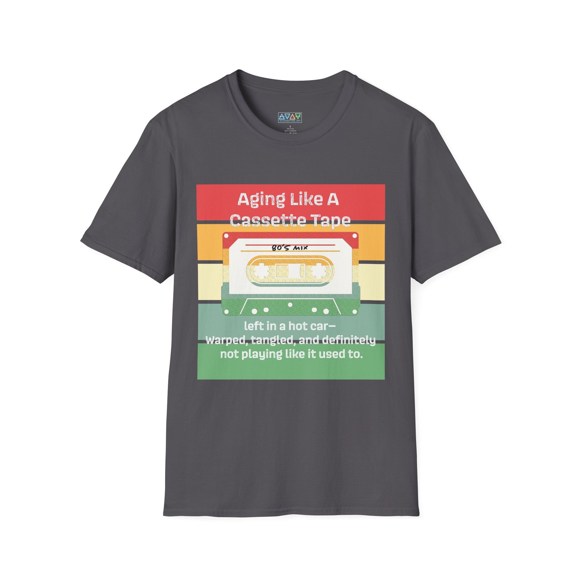 Retro Cassette Tape T-Shirt | Nostalgic Music Vibes, Fun Gift for Music Lovers, Casual Outfit, Birthday Present, Unisex Graphic Tee