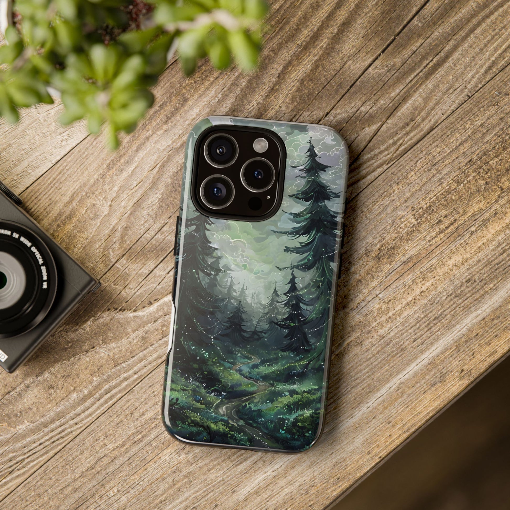 Phone Case, Whimsical Enchanted Forest, Tough Protective Cover, Unique Gift, Trendy