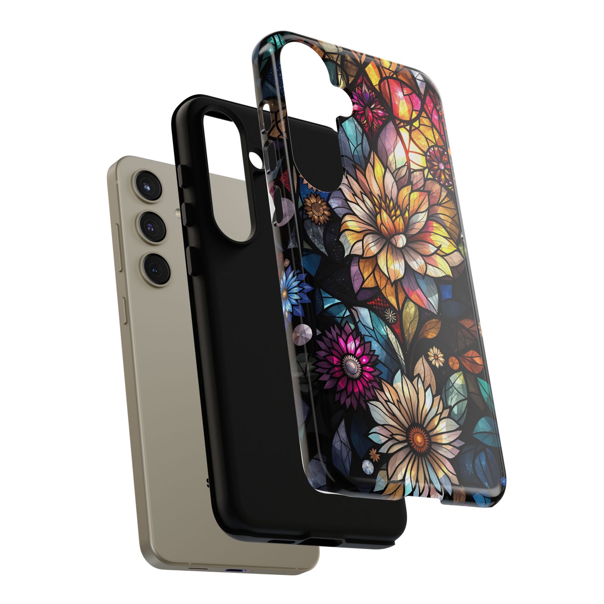 Floral Phone Case - Vibrant Petal Pattern, Tough Protection, Stylish Accessory, Gift for Nature Lovers, Eco-Friendly Design, Floral Art