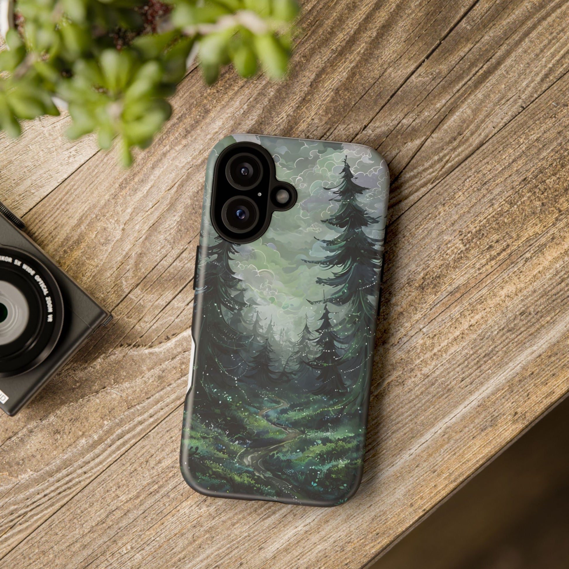 Phone Case, Whimsical Enchanted Forest, Tough Protective Cover, Unique Gift, Trendy