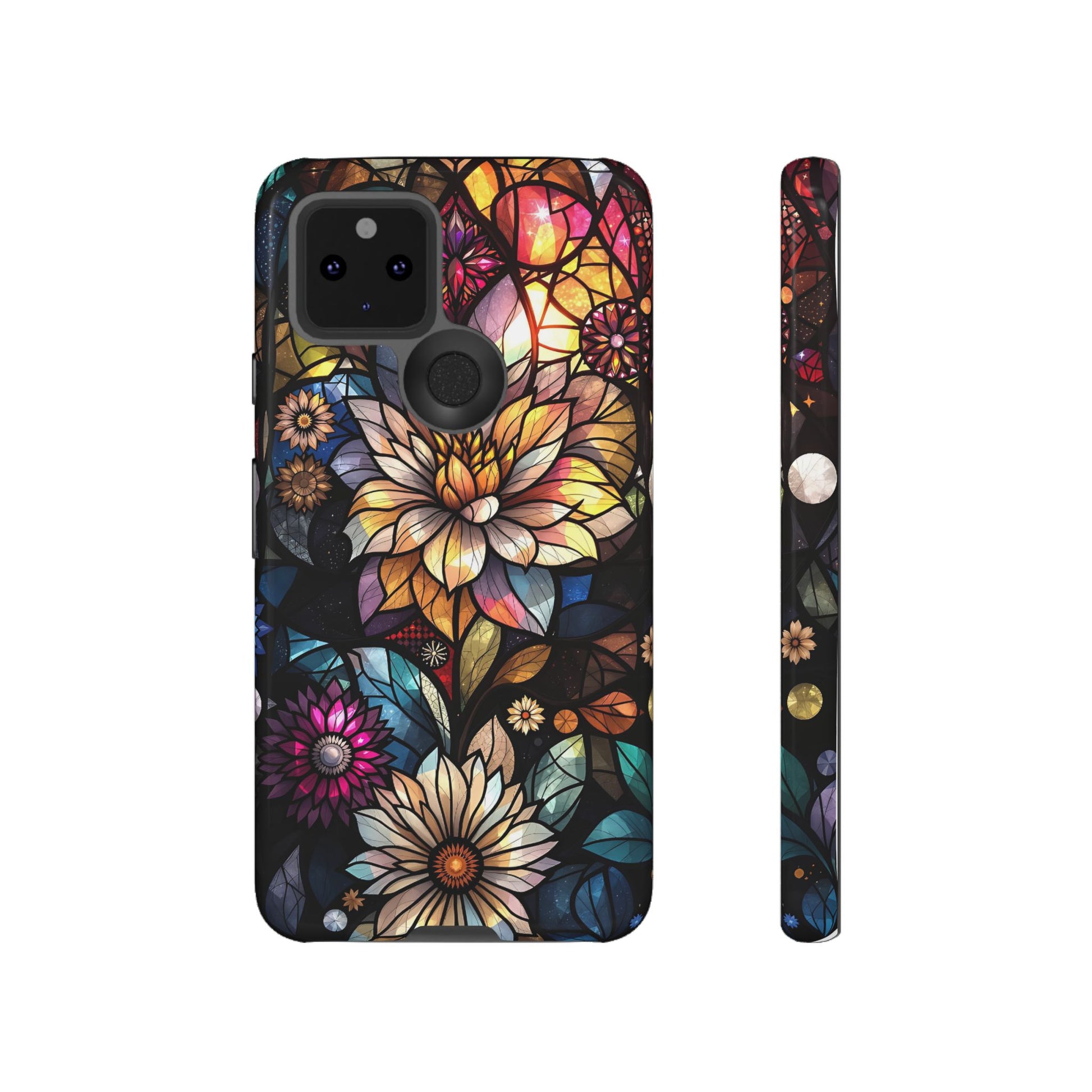 Floral Phone Case - Vibrant Petal Pattern, Tough Protection, Stylish Accessory, Gift for Nature Lovers, Eco-Friendly Design, Floral Art