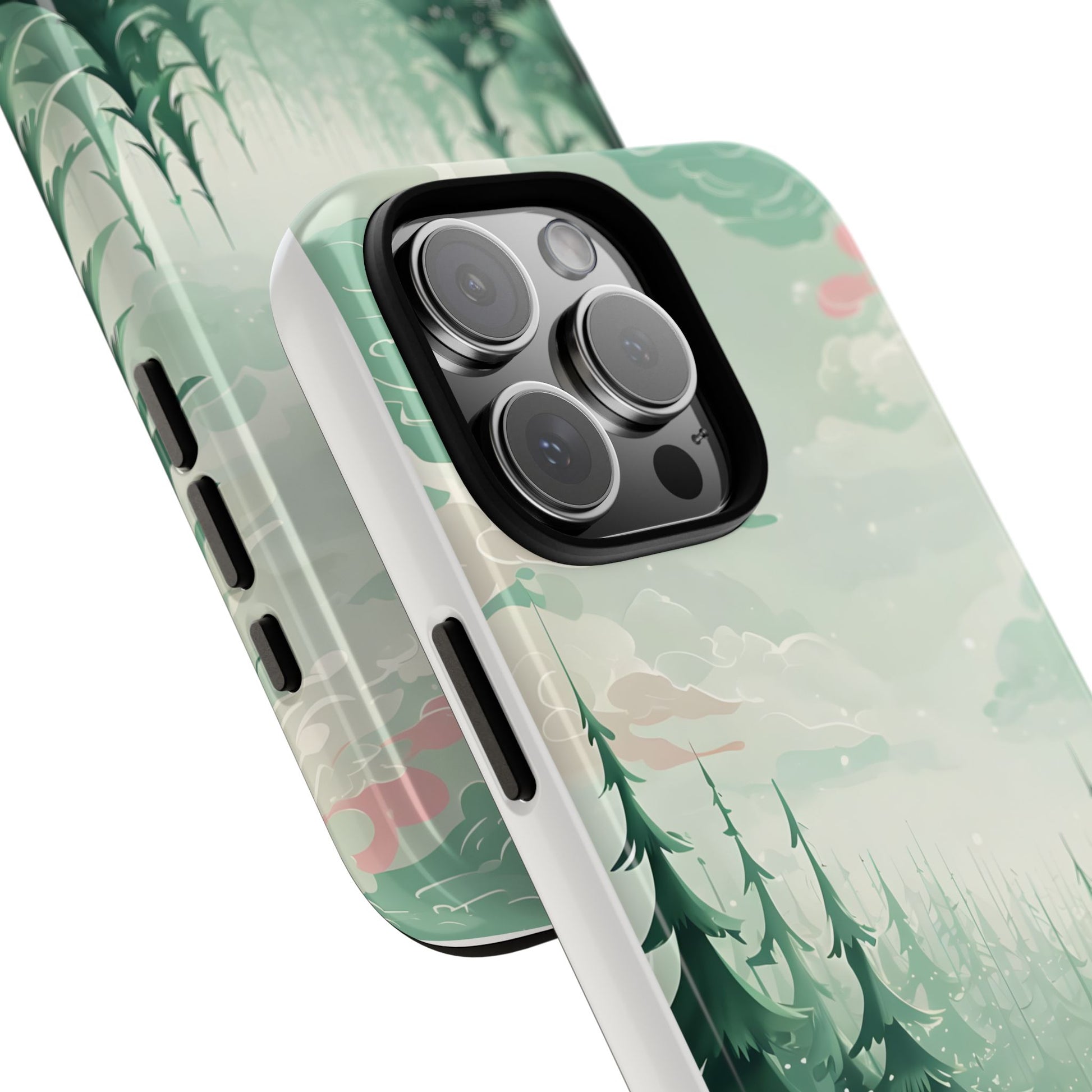 Phone Case, Tough Cover, Whimsical Enchanted Forest, Protective Phone Accessories, Forest Theme Phone Skin