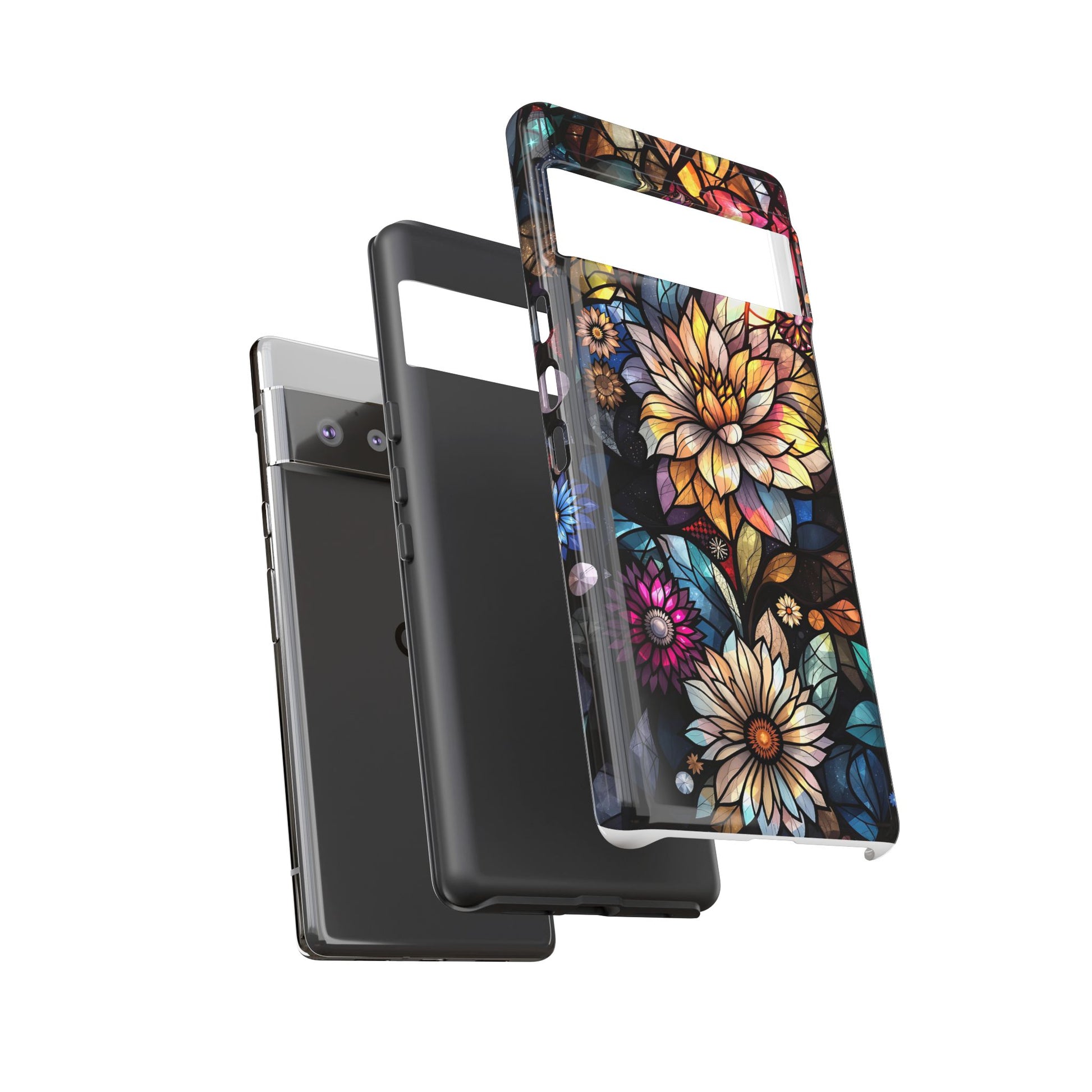 Floral Phone Case - Vibrant Petal Pattern, Tough Protection, Stylish Accessory, Gift for Nature Lovers, Eco-Friendly Design, Floral Art