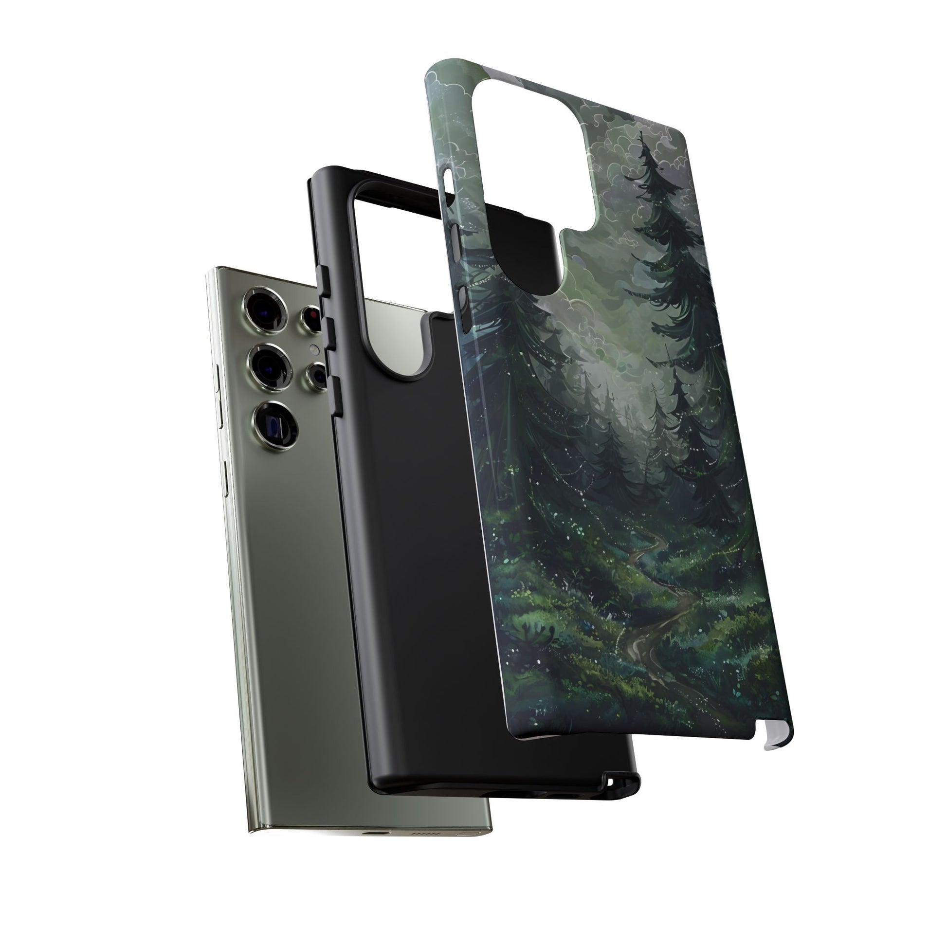 Phone Case, Whimsical Enchanted Forest, Tough Protective Cover, Unique Gift, Trendy