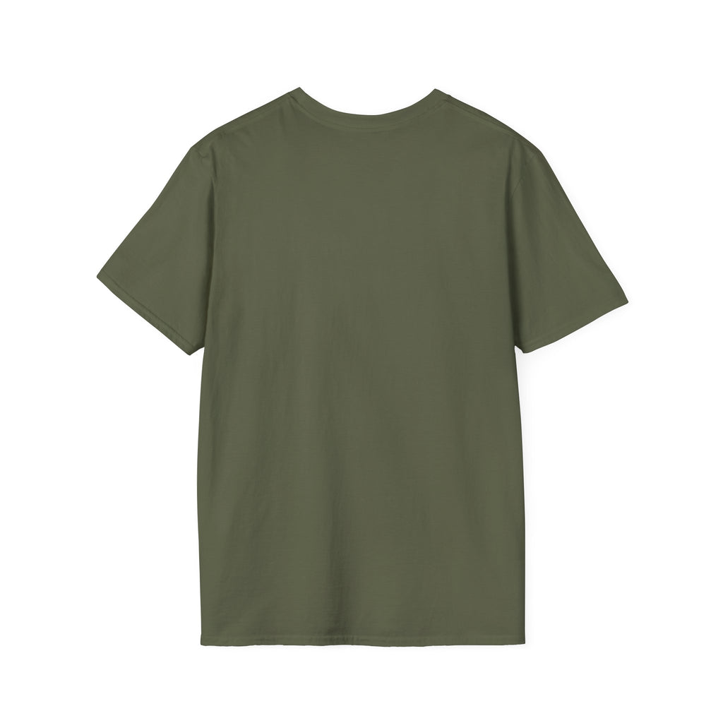 Bigfoot UFO Unisex Softstyle T-Shirt, Funny Graphic Tee, Sasquatch Clothing, Alien Lover Gift, Outdoor Adventure Tee, Casual Wear
