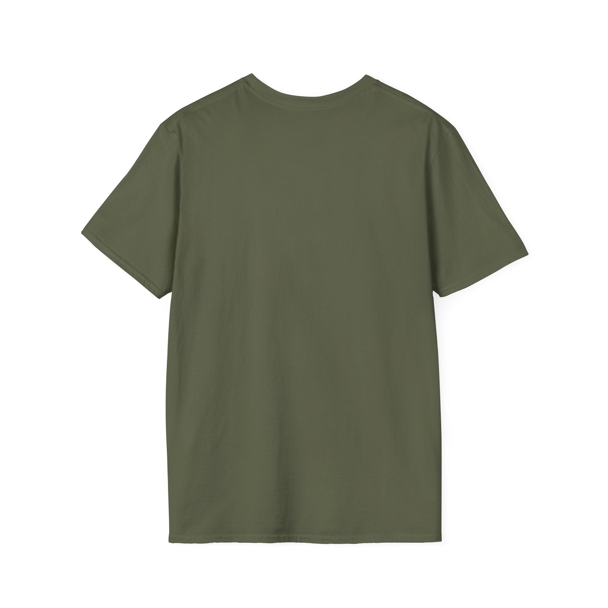 Bigfoot UFO Unisex Softstyle T-Shirt, Funny Graphic Tee, Sasquatch Clothing, Alien Lover Gift, Outdoor Adventure Tee, Casual Wear