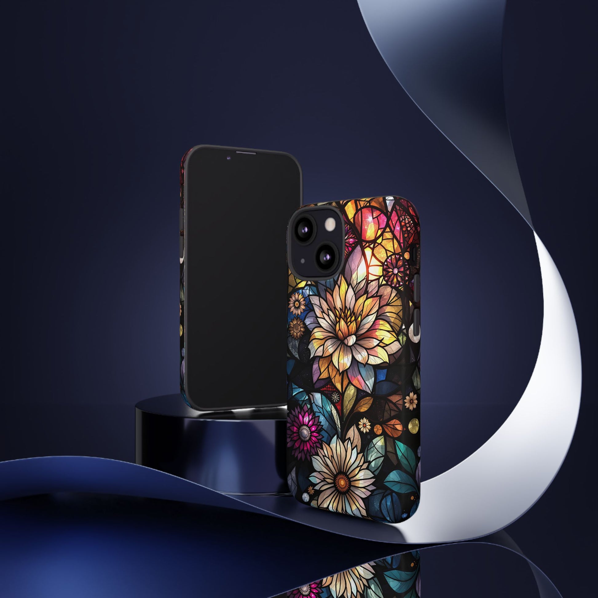 Floral Phone Case - Vibrant Petal Pattern, Tough Protection, Stylish Accessory, Gift for Nature Lovers, Eco-Friendly Design, Floral Art