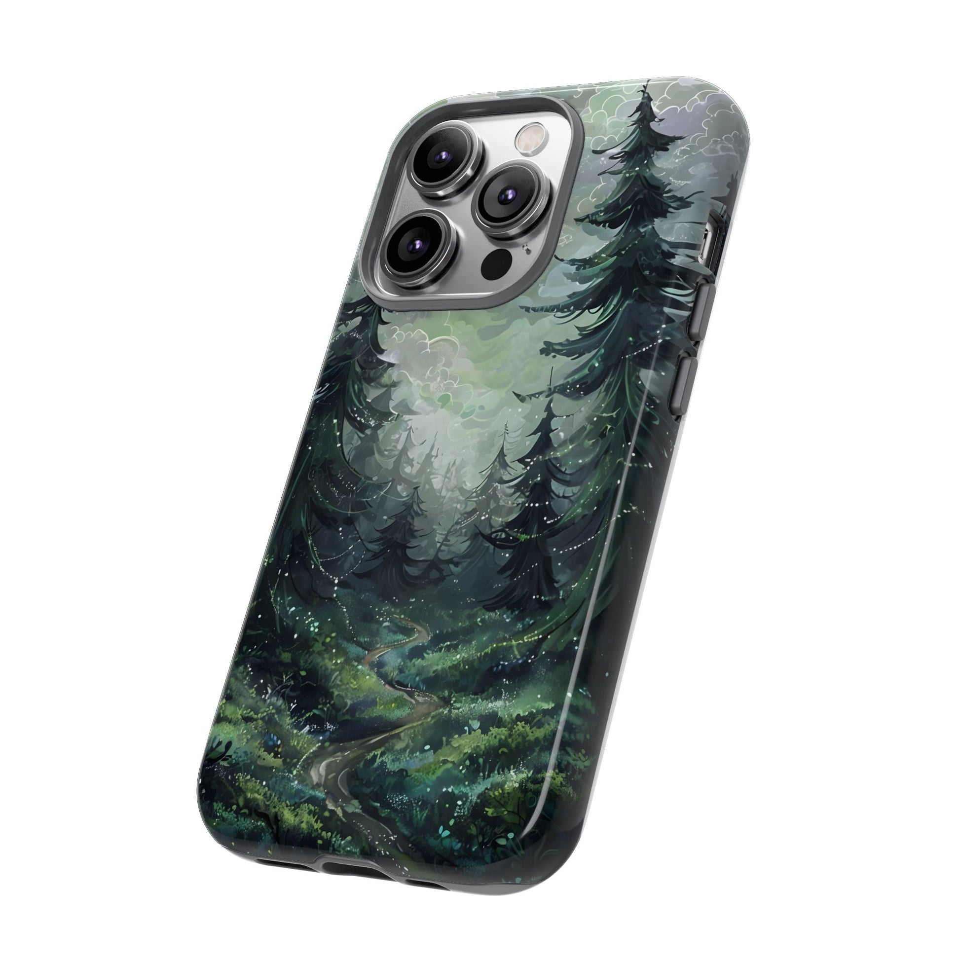 Phone Case, Whimsical Enchanted Forest, Tough Protective Cover, Unique Gift, Trendy