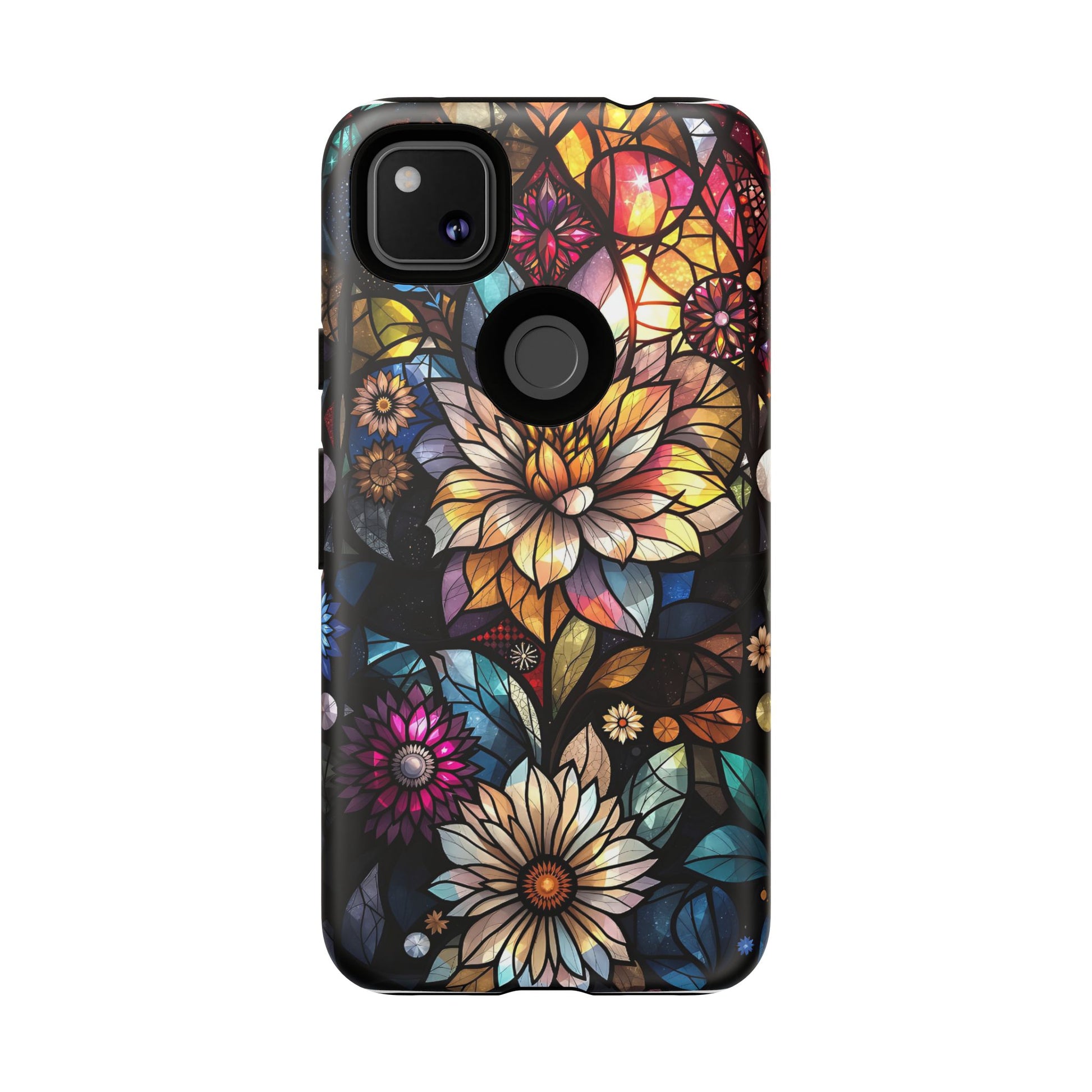 Floral Phone Case - Vibrant Petal Pattern, Tough Protection, Stylish Accessory, Gift for Nature Lovers, Eco-Friendly Design, Floral Art