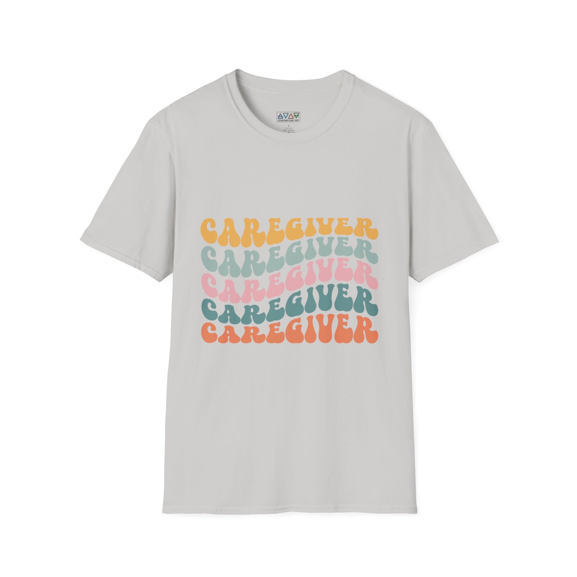 Caregiver Unisex Softstyle T-Shirt, Perfect Gift for Nurses, Health Workers, Caregivers, Appreciation Day, Wellness Wear