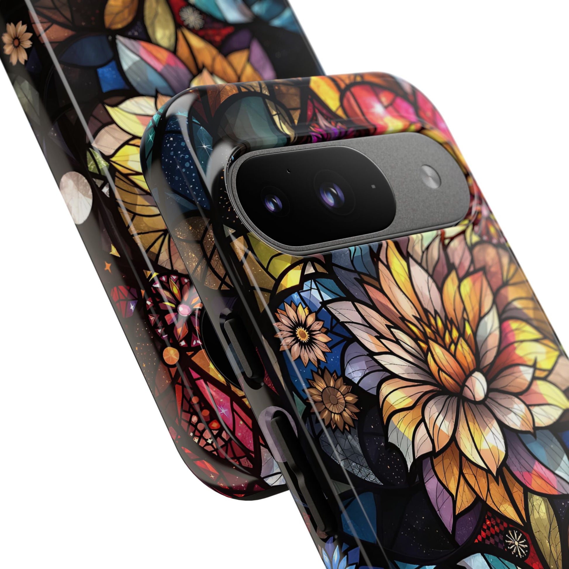 Floral Phone Case - Vibrant Petal Pattern, Tough Protection, Stylish Accessory, Gift for Nature Lovers, Eco-Friendly Design, Floral Art
