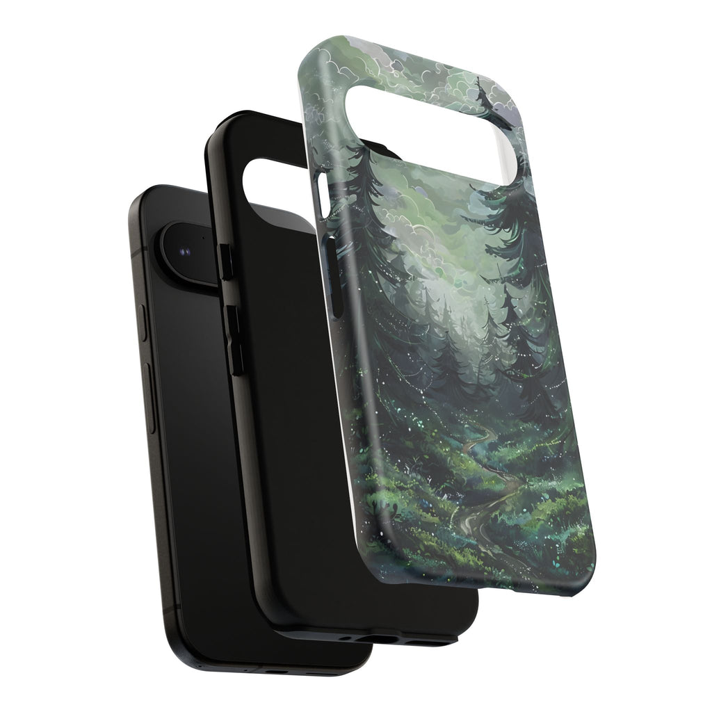 Phone Case, Whimsical Enchanted Forest, Tough Protective Cover, Unique Gift, Trendy