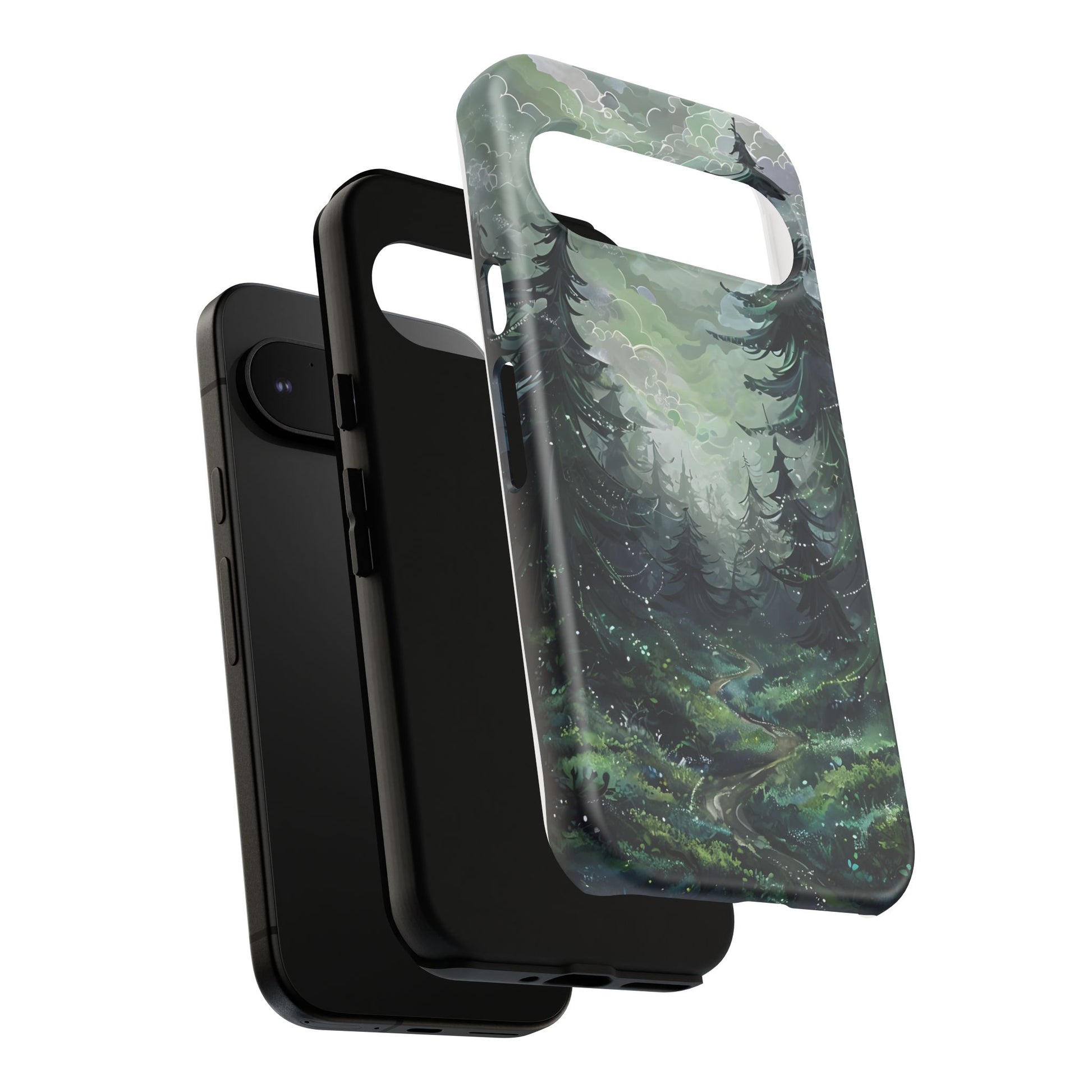 Phone Case, Whimsical Enchanted Forest, Tough Protective Cover, Unique Gift, Trendy