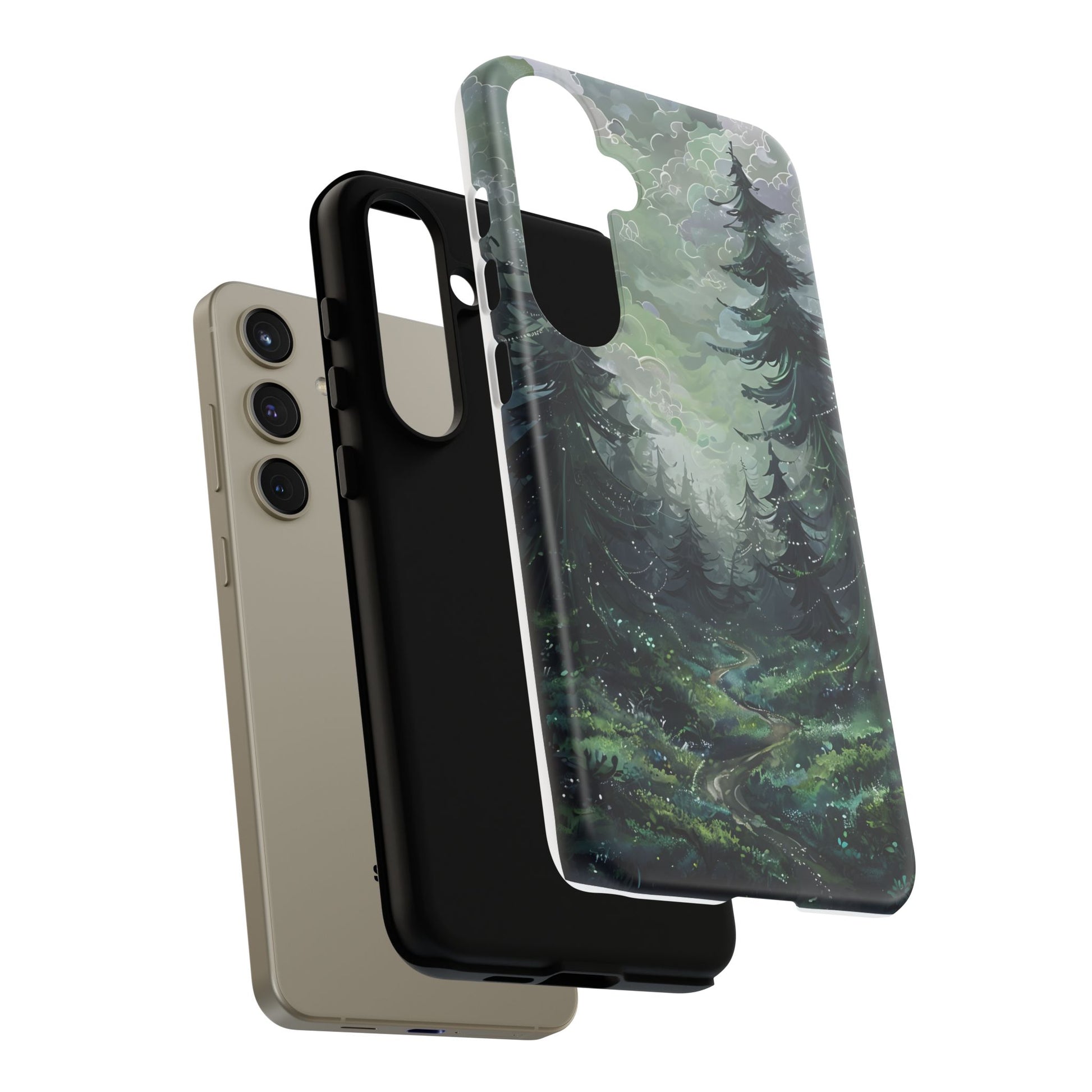 Phone Case, Whimsical Enchanted Forest, Tough Protective Cover, Unique Gift, Trendy