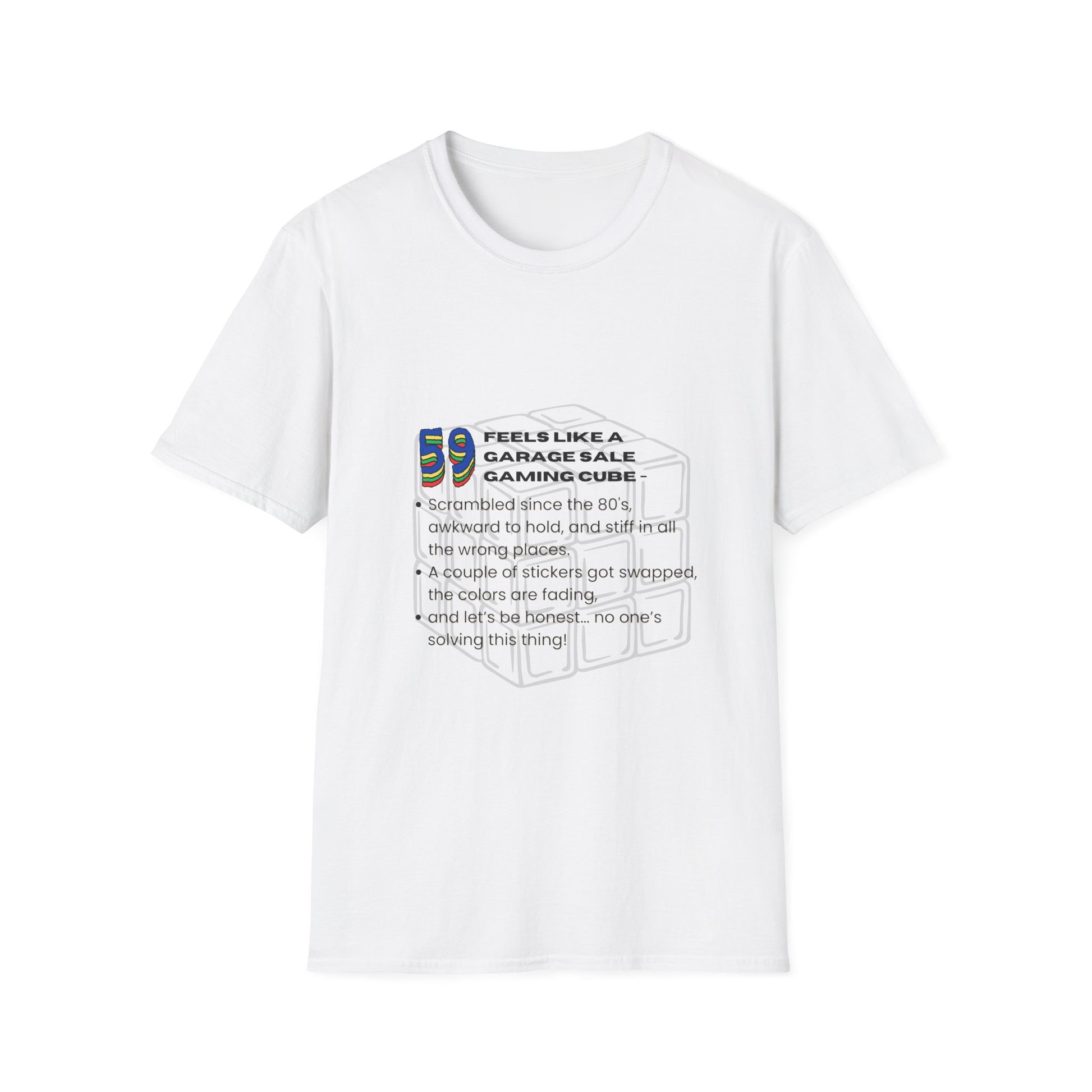 Nostalgic Unisex Softstyle T-Shirt - Perfect for Retro Lovers, Gift for Nostalgia Enthusiasts, Casual Wear, 80s Vibe, Unique Garage Sale