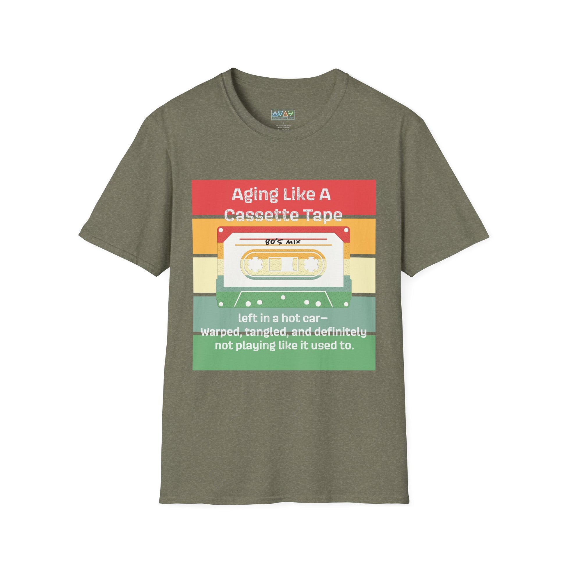 Retro Cassette Tape T-Shirt | Nostalgic Music Vibes, Fun Gift for Music Lovers, Casual Outfit, Birthday Present, Unisex Graphic Tee