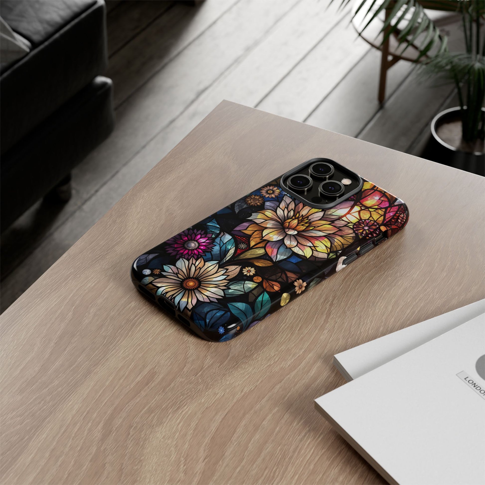 Floral Phone Case - Vibrant Petal Pattern, Tough Protection, Stylish Accessory, Gift for Nature Lovers, Eco-Friendly Design, Floral Art