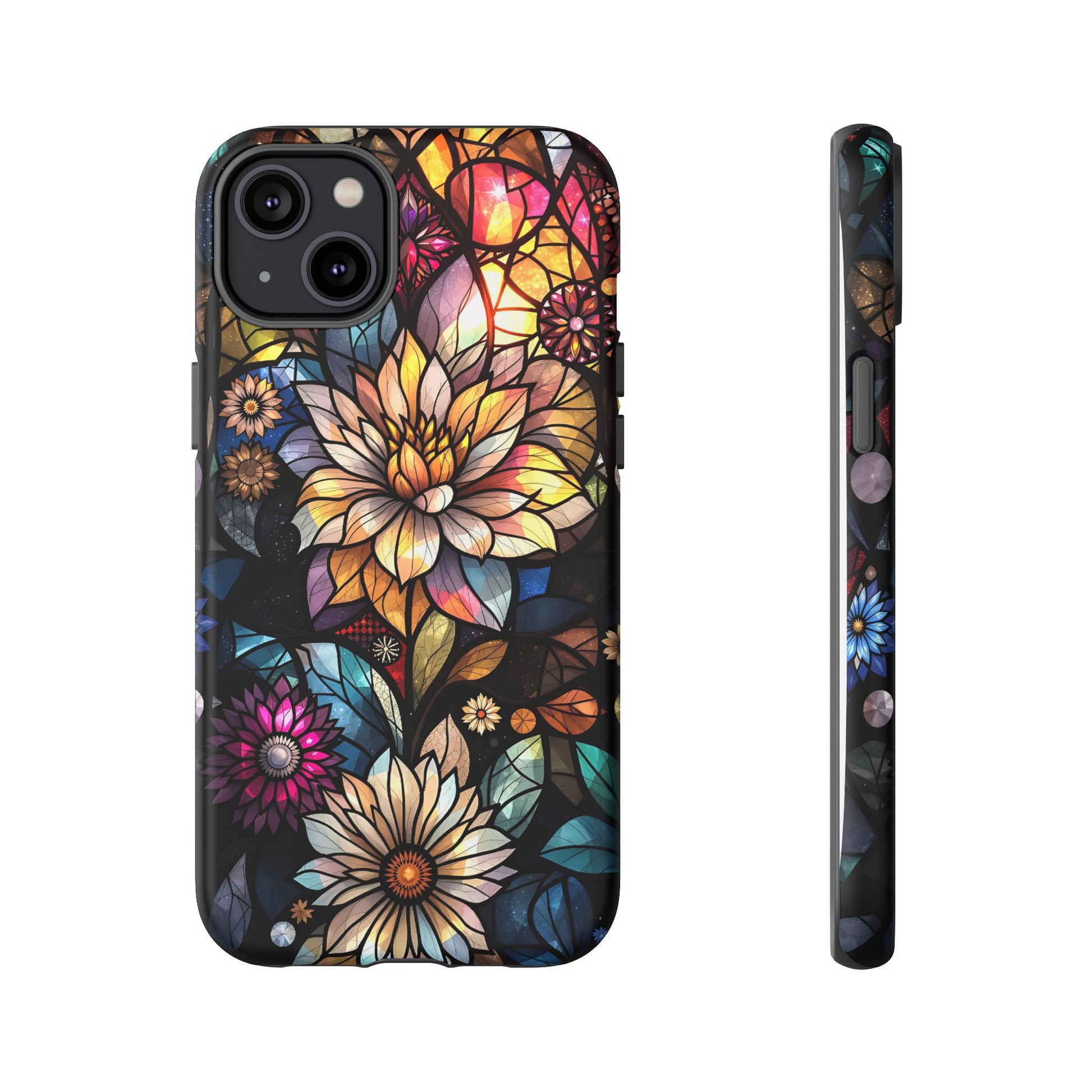 Floral Phone Case - Vibrant Petal Pattern, Tough Protection, Stylish Accessory, Gift for Nature Lovers, Eco-Friendly Design, Floral Art