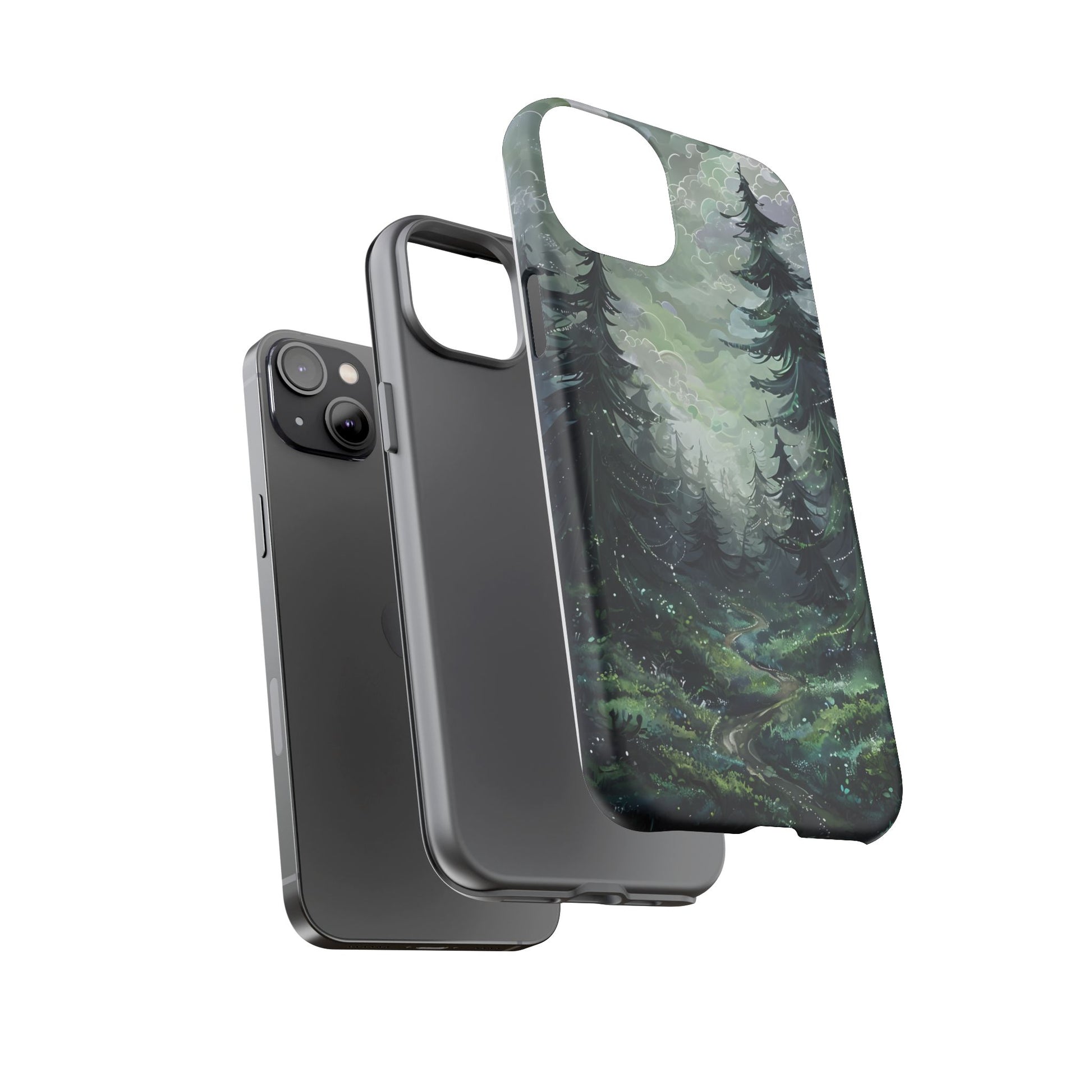 Phone Case, Whimsical Enchanted Forest, Tough Protective Cover, Unique Gift, Trendy