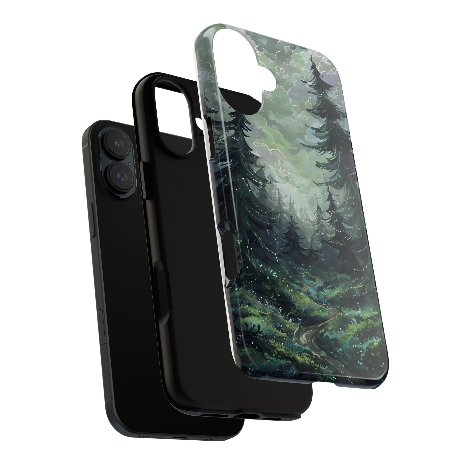 Phone Case, Whimsical Enchanted Forest, Tough Protective Cover, Unique Gift, Trendy