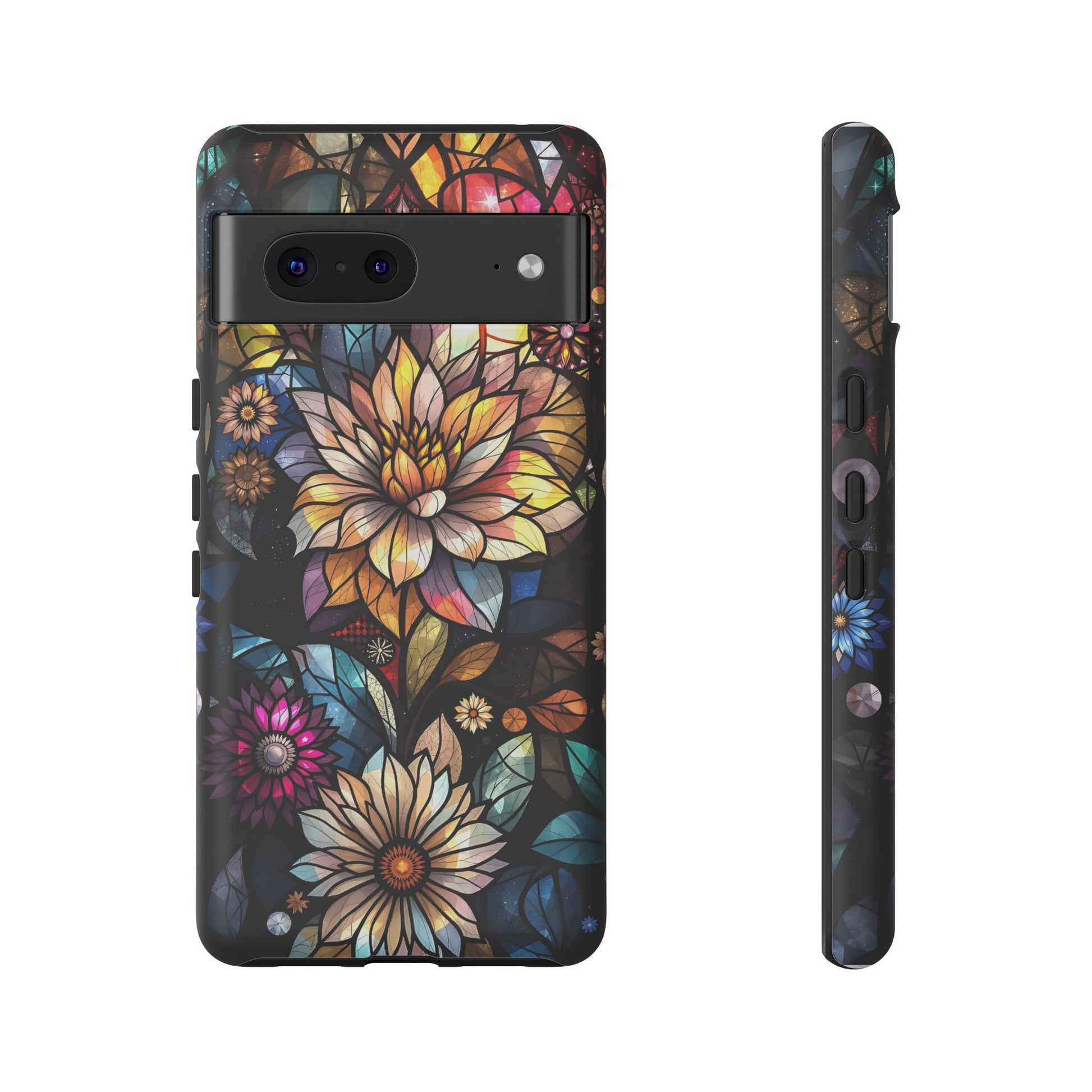 Floral Phone Case - Vibrant Petal Pattern, Tough Protection, Stylish Accessory, Gift for Nature Lovers, Eco-Friendly Design, Floral Art
