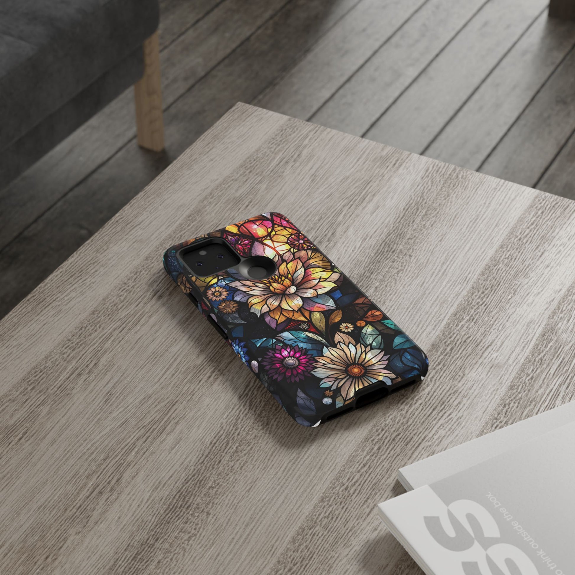 Floral Phone Case - Vibrant Petal Pattern, Tough Protection, Stylish Accessory, Gift for Nature Lovers, Eco-Friendly Design, Floral Art