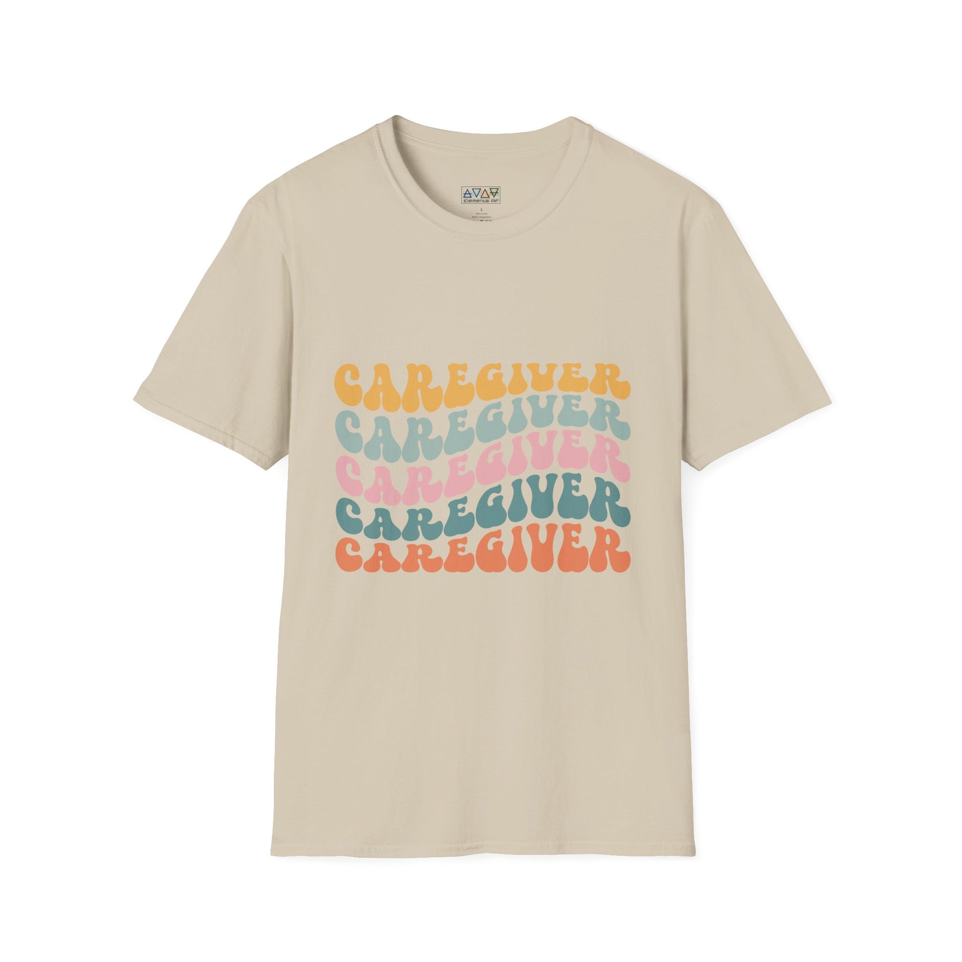 Caregiver Unisex Softstyle T-Shirt, Perfect Gift for Nurses, Health Workers, Caregivers, Appreciation Day, Wellness Wear