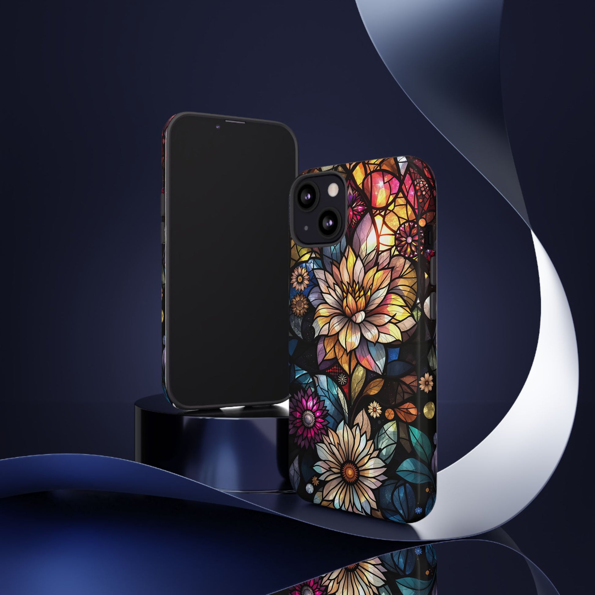 Floral Phone Case - Vibrant Petal Pattern, Tough Protection, Stylish Accessory, Gift for Nature Lovers, Eco-Friendly Design, Floral Art