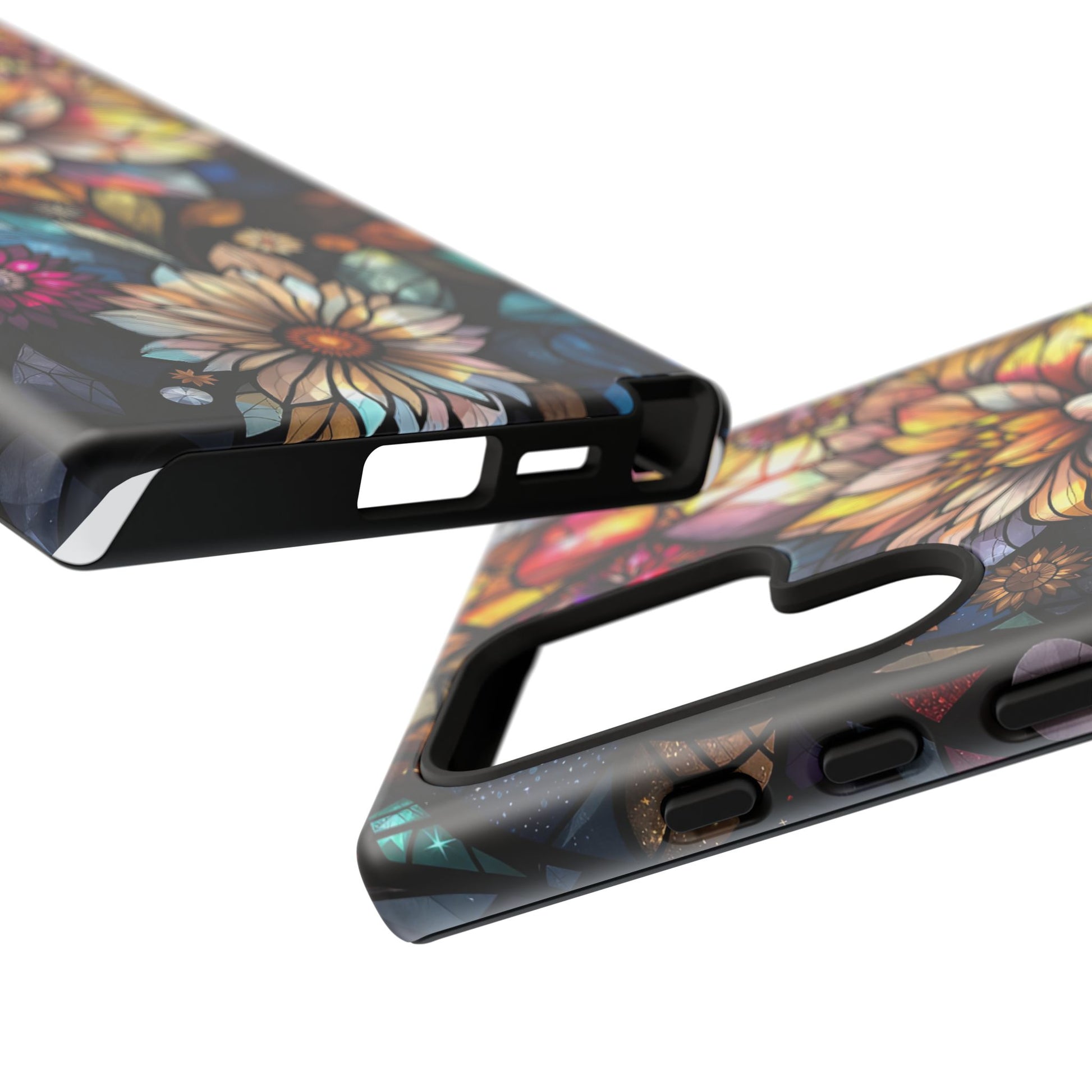 Floral Phone Case - Vibrant Petal Pattern, Tough Protection, Stylish Accessory, Gift for Nature Lovers, Eco-Friendly Design, Floral Art