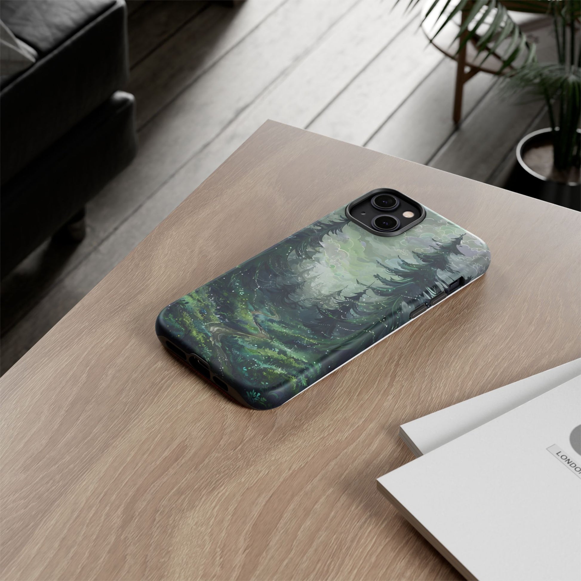 Phone Case, Whimsical Enchanted Forest, Tough Protective Cover, Unique Gift, Trendy