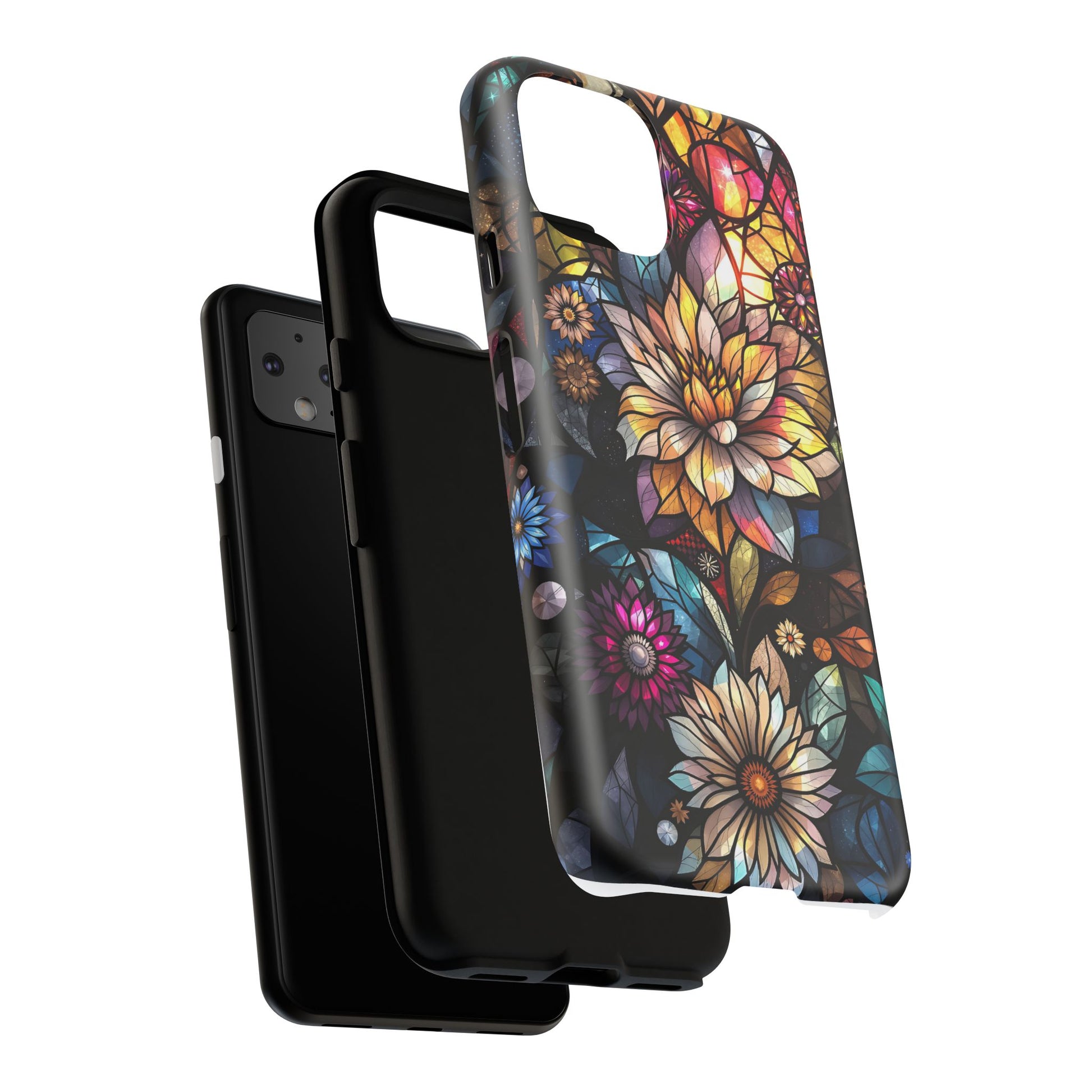 Floral Phone Case - Vibrant Petal Pattern, Tough Protection, Stylish Accessory, Gift for Nature Lovers, Eco-Friendly Design, Floral Art