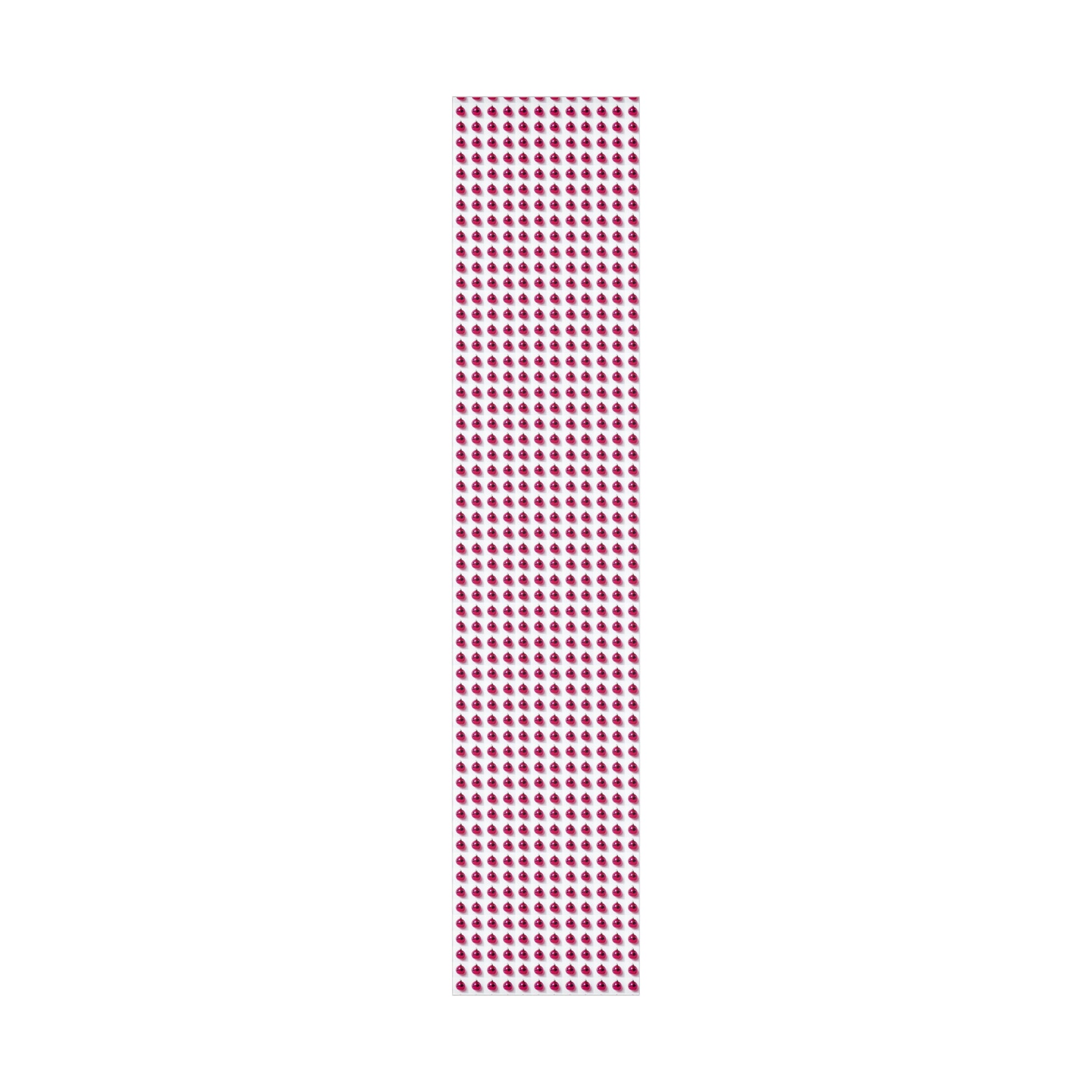 Wrapping Paper, Hot Pink Christmas Ornaments On White Background - Gift Wrap Rolls, Eco-Friendly Gift Wrap, Holiday