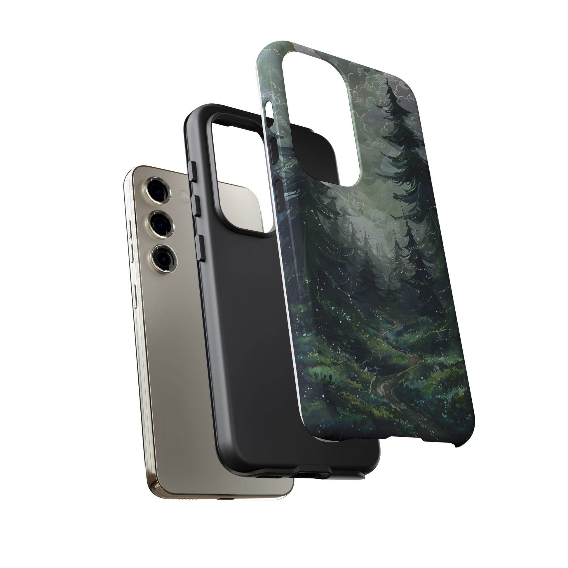 Phone Case, Whimsical Enchanted Forest, Tough Protective Cover, Unique Gift, Trendy