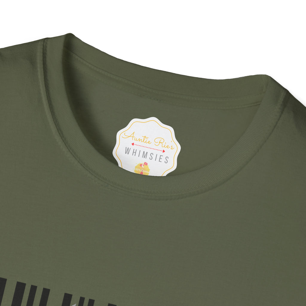 Nature-Tech Unisex T-Shirt - Minimalist Digital Artwork Design