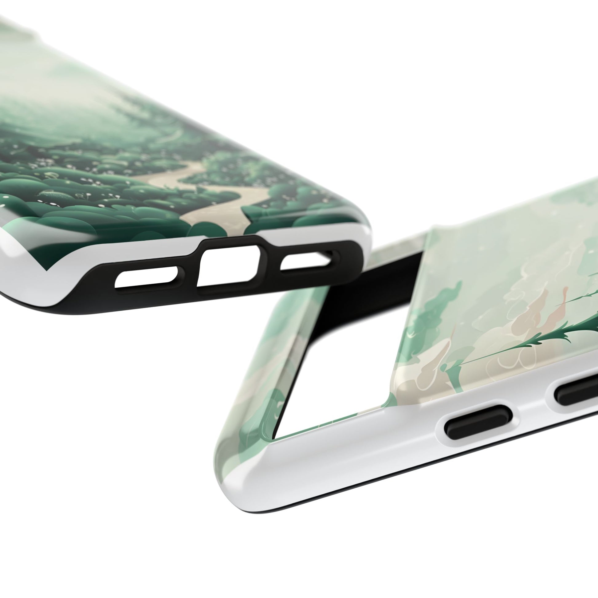 Phone Case, Tough Cover, Whimsical Enchanted Forest, Protective Phone Accessories, Forest Theme Phone Skin