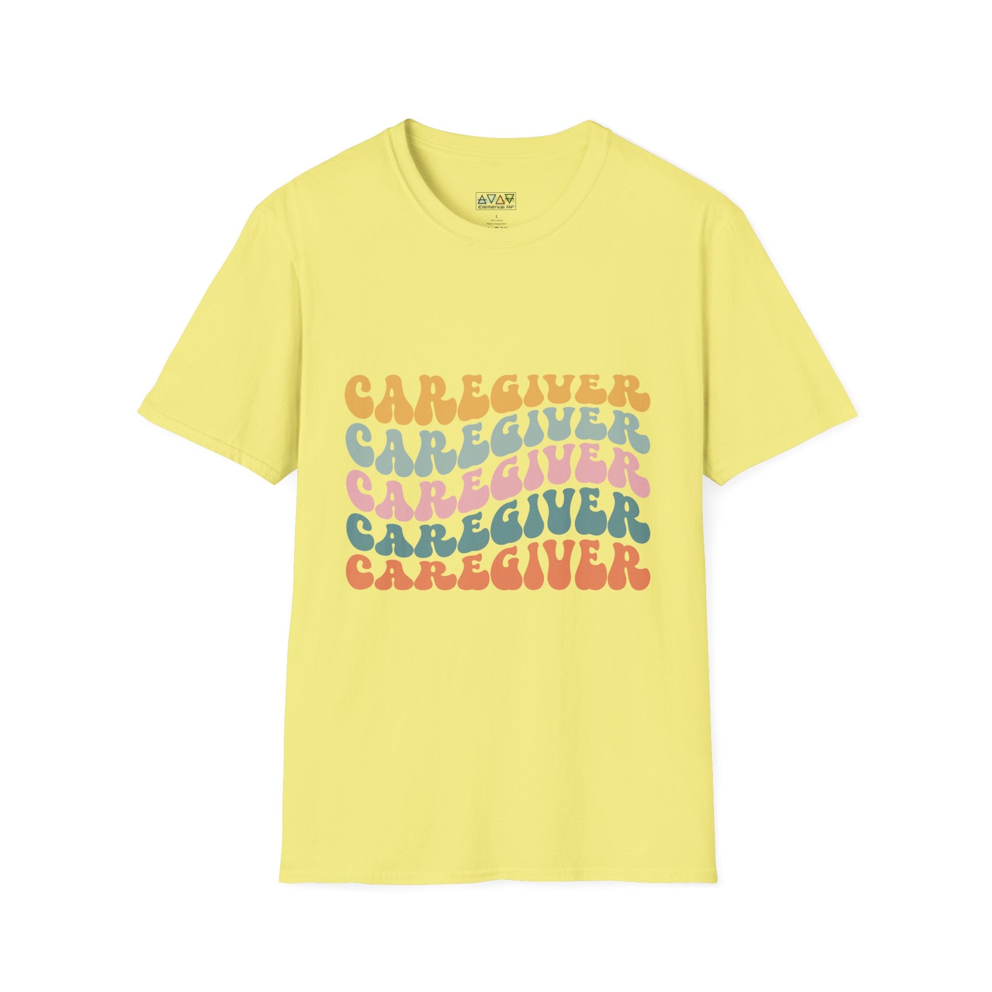 Caregiver Unisex Softstyle T-Shirt, Perfect Gift for Nurses, Health Workers, Caregivers, Appreciation Day, Wellness Wear
