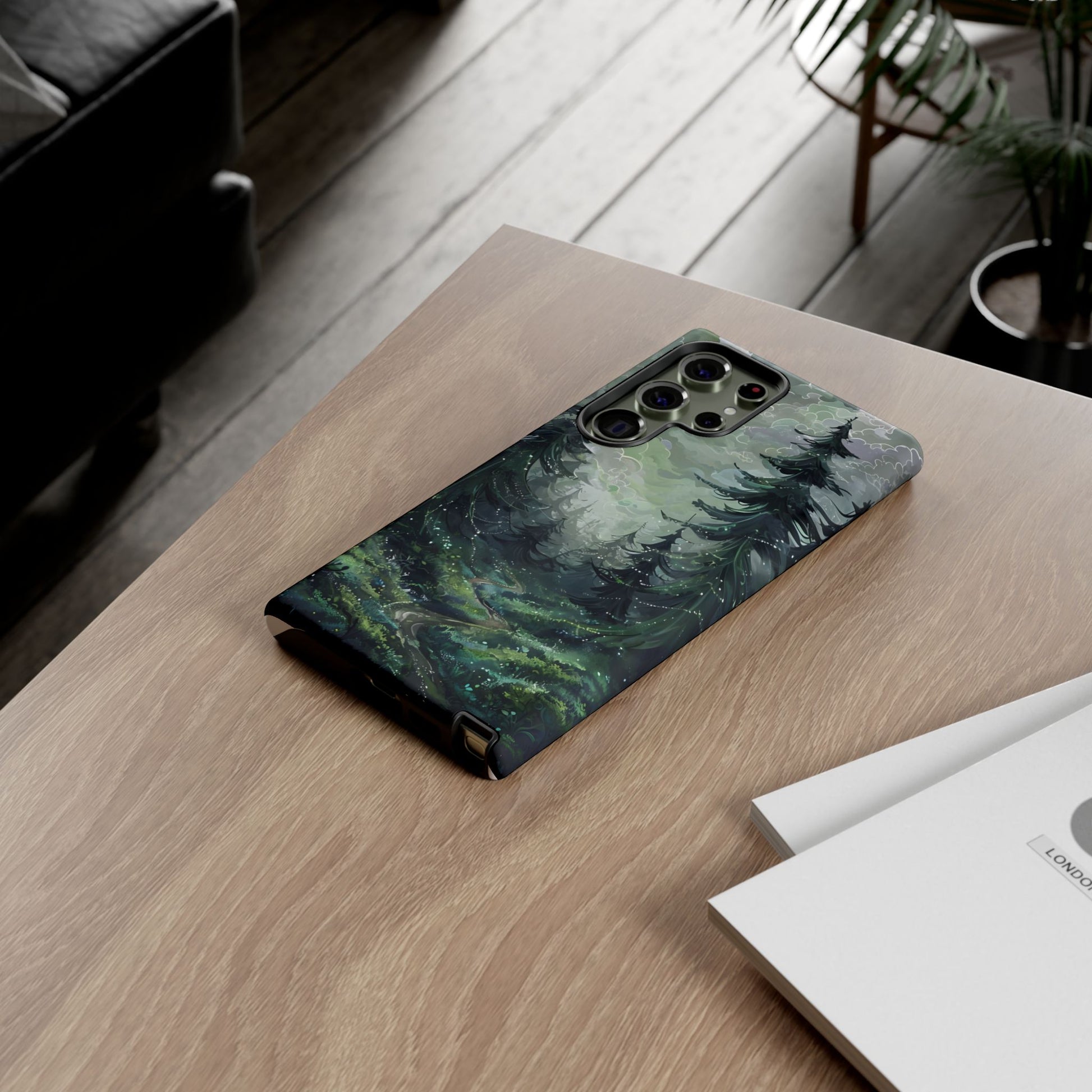 Phone Case, Whimsical Enchanted Forest, Tough Protective Cover, Unique Gift, Trendy